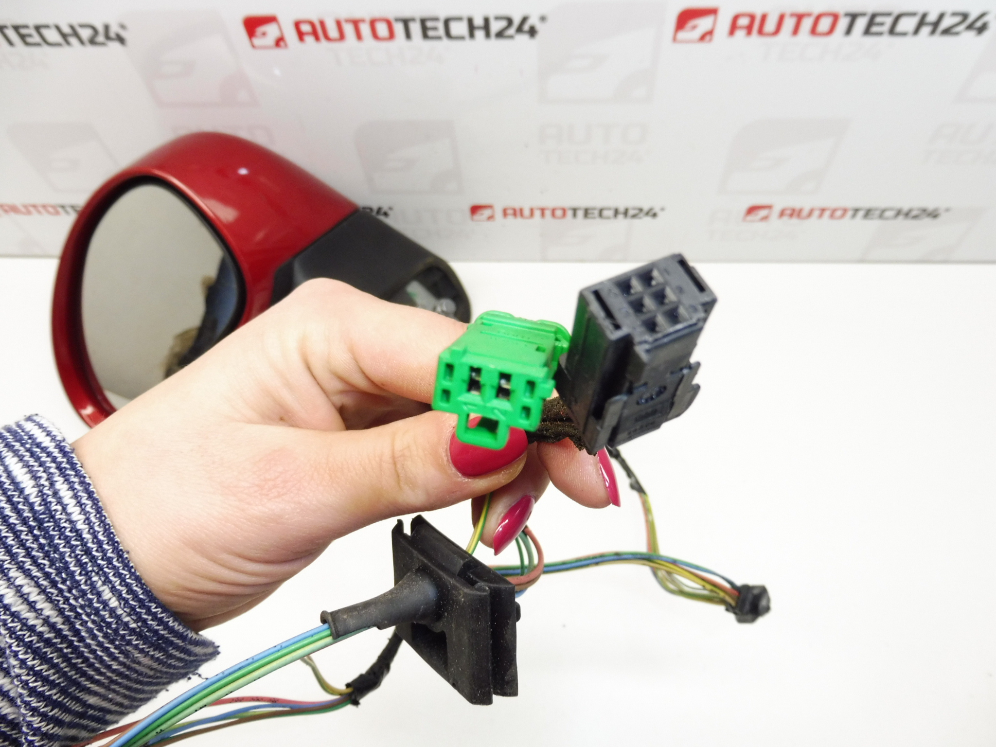 Venstre bakspejl Citroën C4 EKQD 96548384 8149ZW