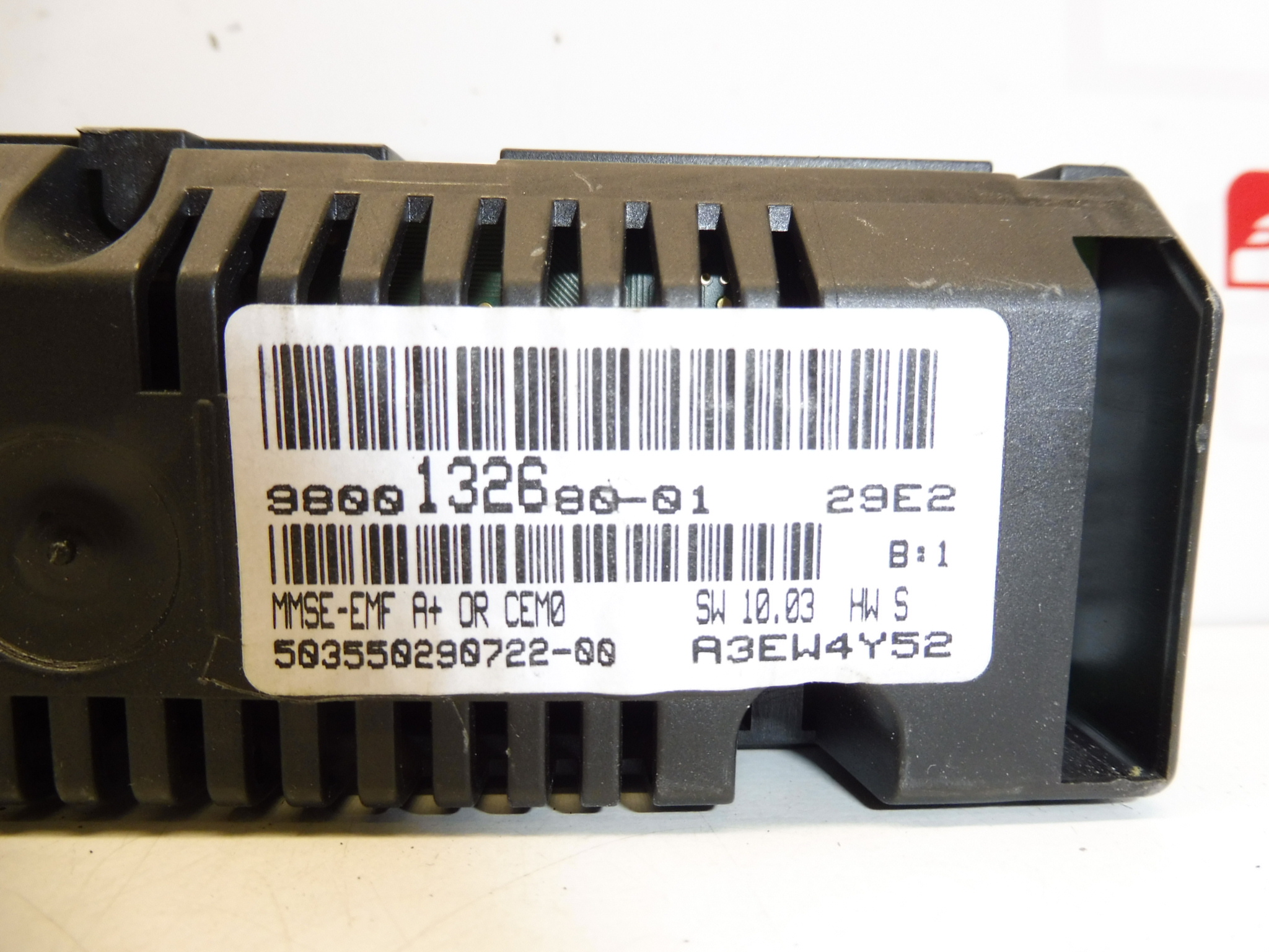 Citroën Peugeot computerradio display 9800132680-01