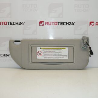 Solskærm Citroën C2 C3 belysning - højre 8143KN