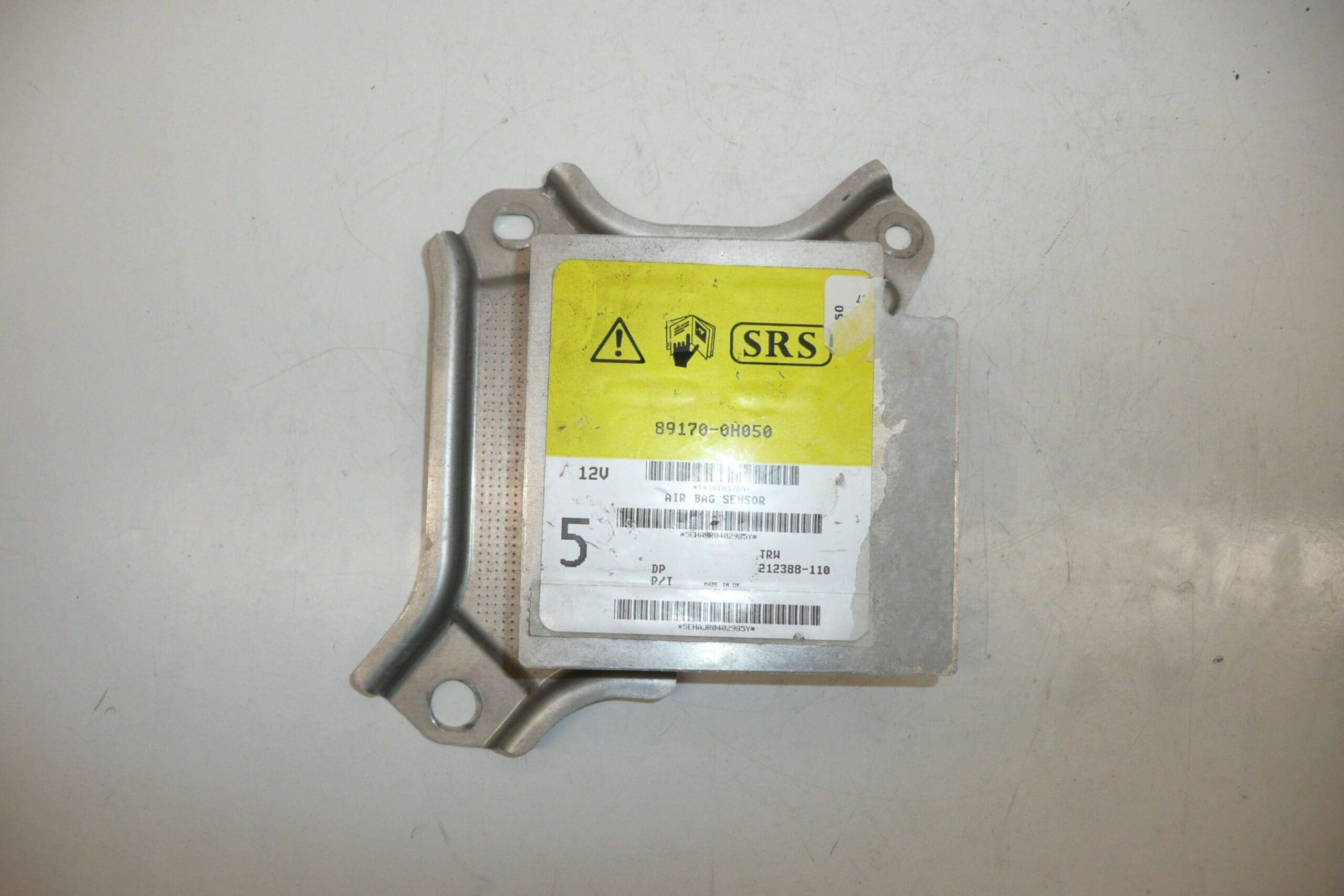 Citroën C1 airbag enhed affyret 89170-0H050