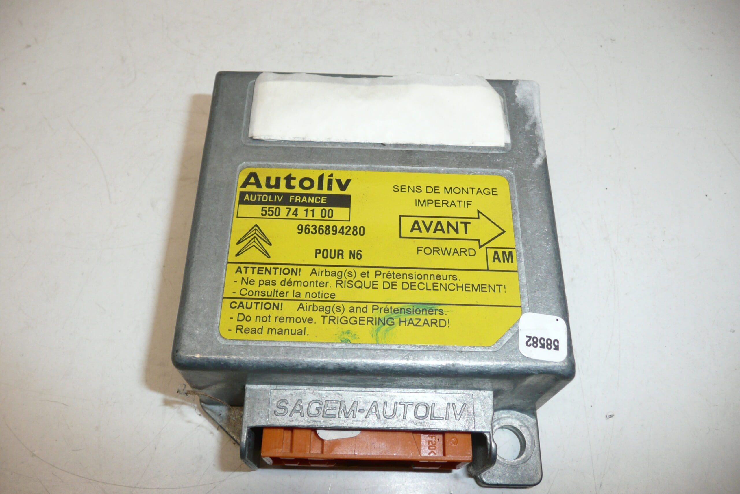 Citroën Xsara airbag enhed 9636894280