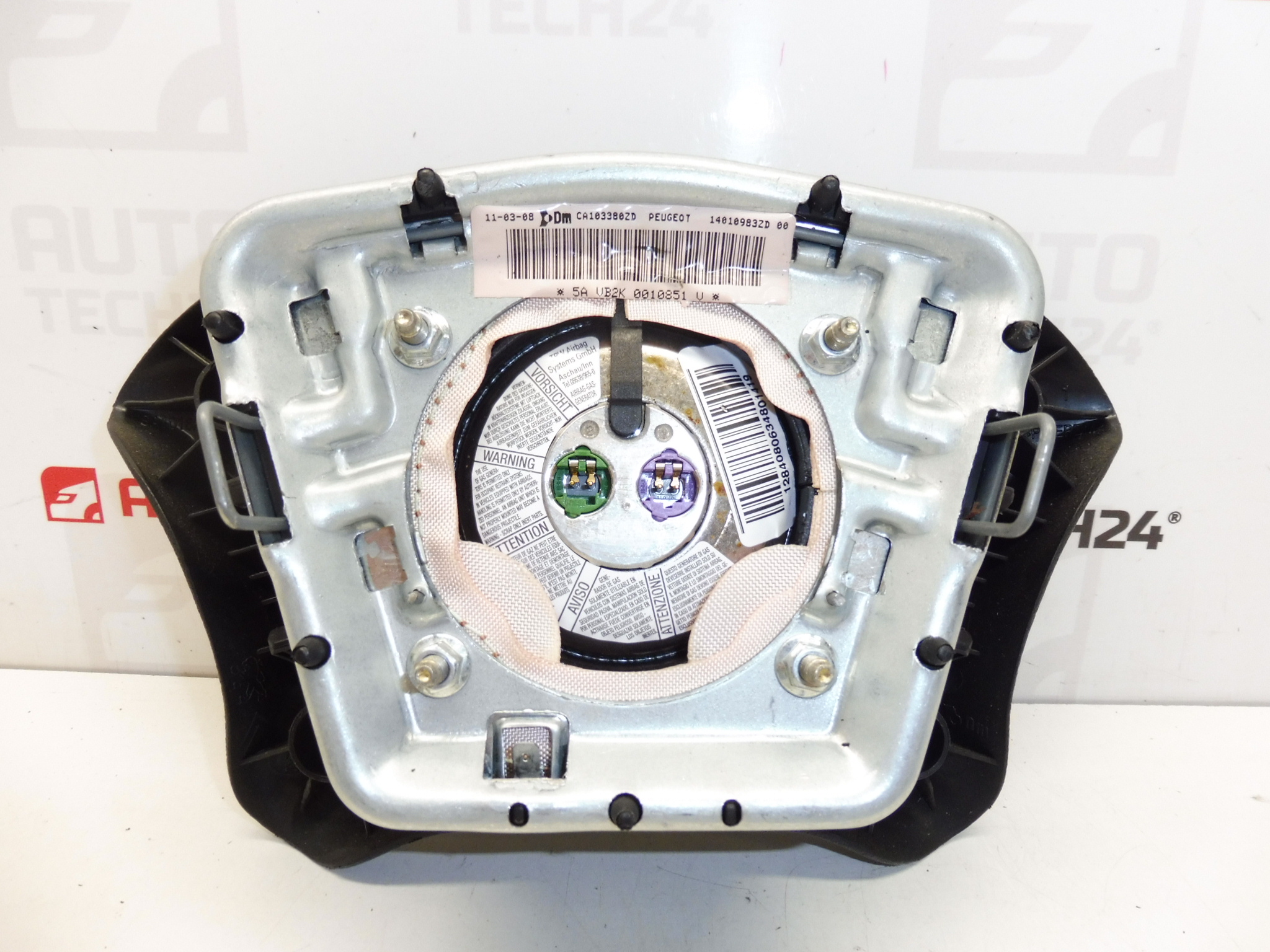 Peugeot 807 rat airbag 14010983ZD 4112LN