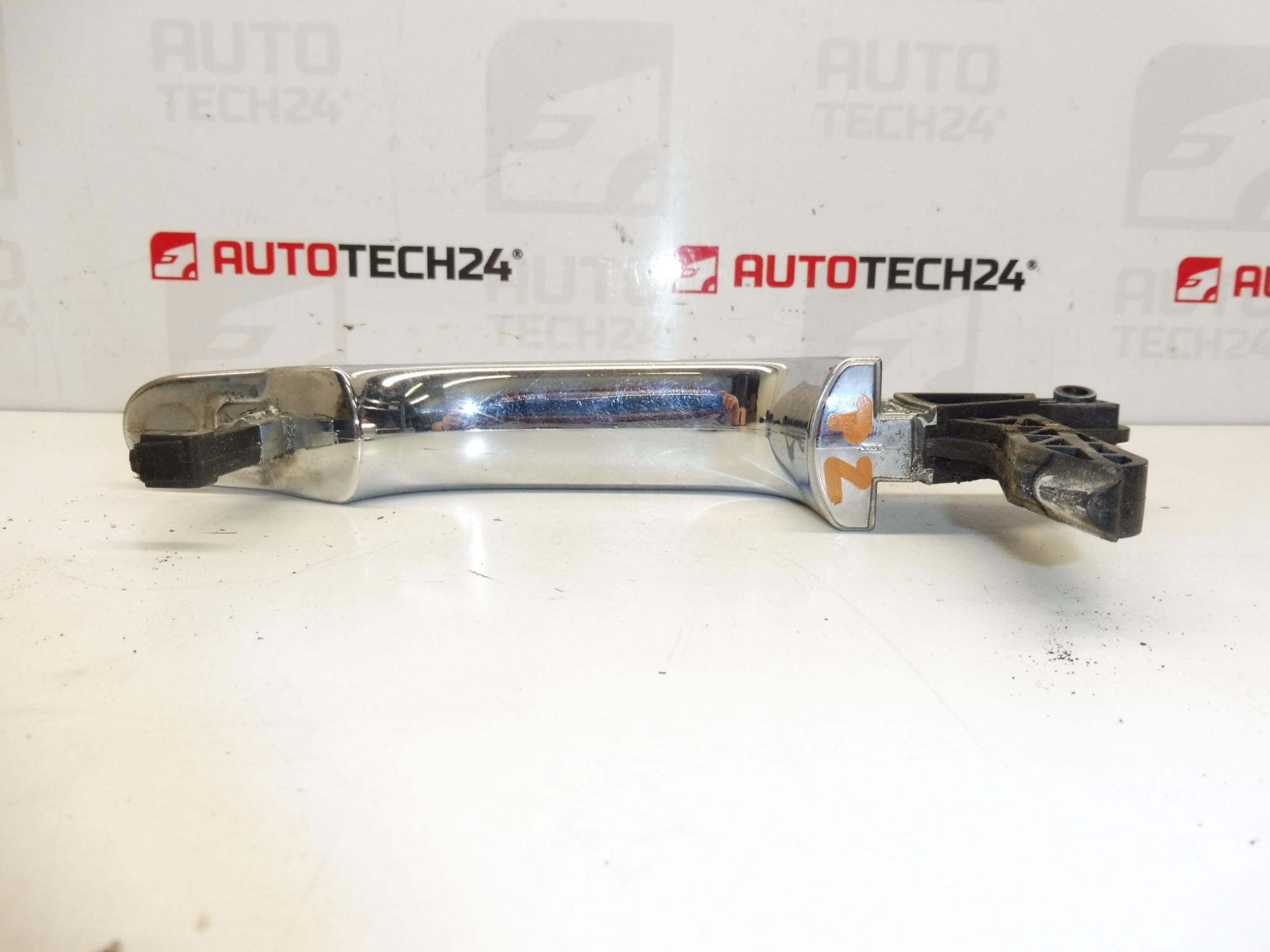 Bagdørsgreb Citroën Peugeot krom 9101GK