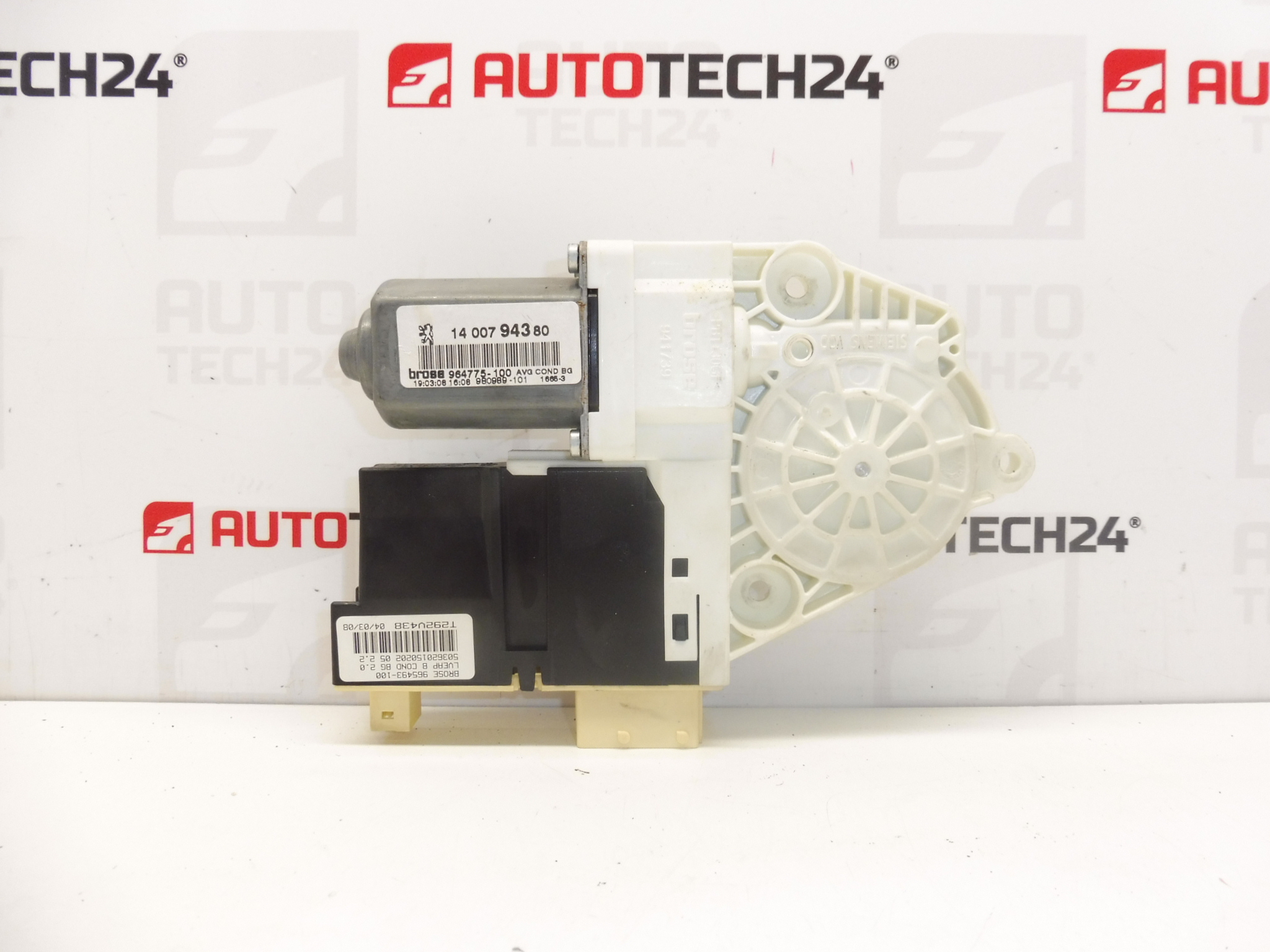 Venstre forrude optræksmotor Citroën Peugeot 1400794380 9221AE