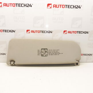 Højre solskærm Citroën Peugeot 8143SW