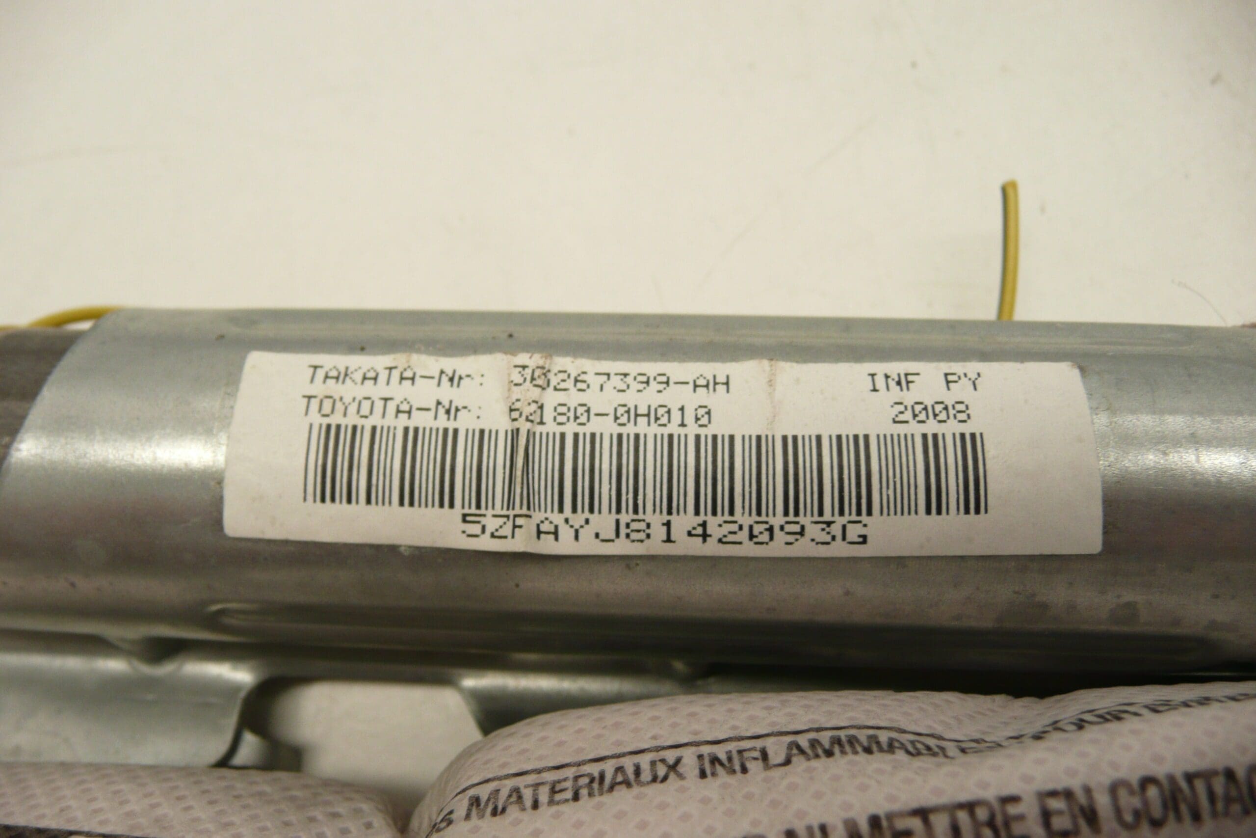 Airbag venstre loft Citroën C1 Peugeot 107 62180-0H010 8331E1