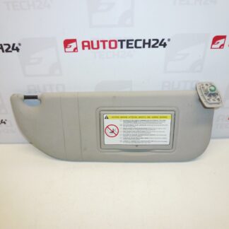 Solskærm Citroën Peugeot højre 8143KL 1611905180