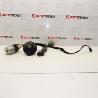 Afbryderboks, låsesæt, 1 nøgle Peugeot 307 4162AS 4162X4