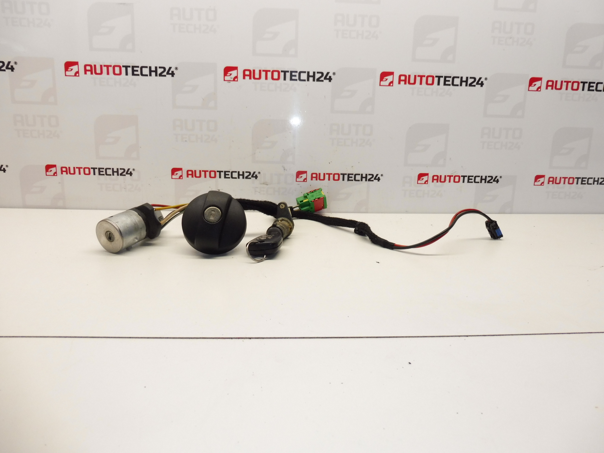 Afbryderboks, låsesæt, 1 nøgle Peugeot 307 4162AS 4162X4