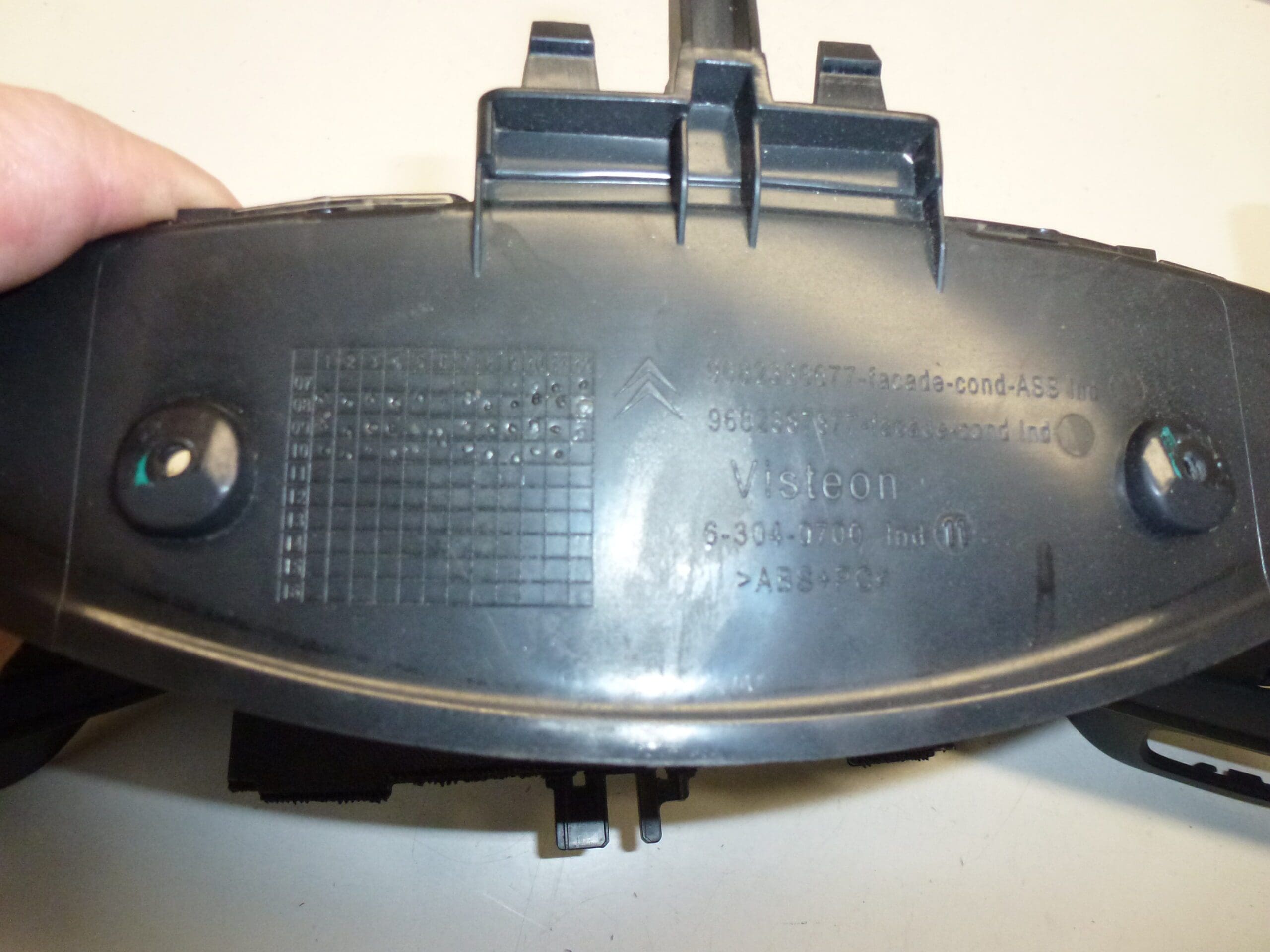 Speedometergrill Citroën C5 X7 9682386677 9682425477 9682425577