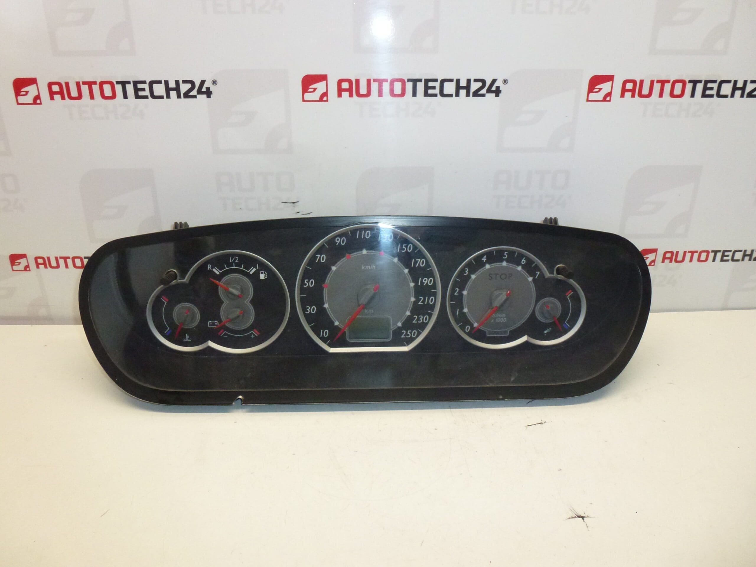 Speedometer Citroën C5 II kilometertal 220 tusind km 9655608780 610319