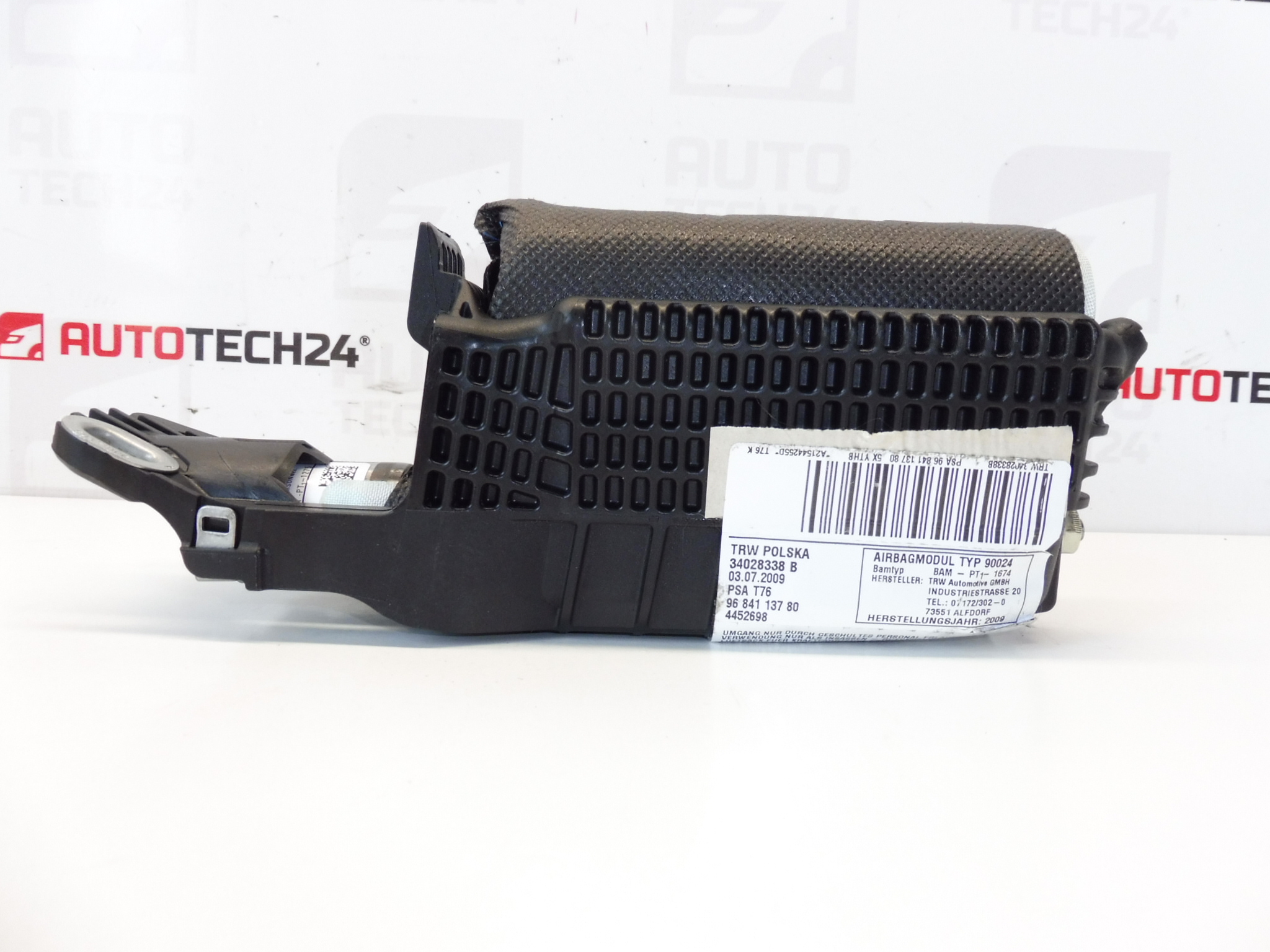 Førersæde airbag Peugeot 308 CC 9684113780 8216WY