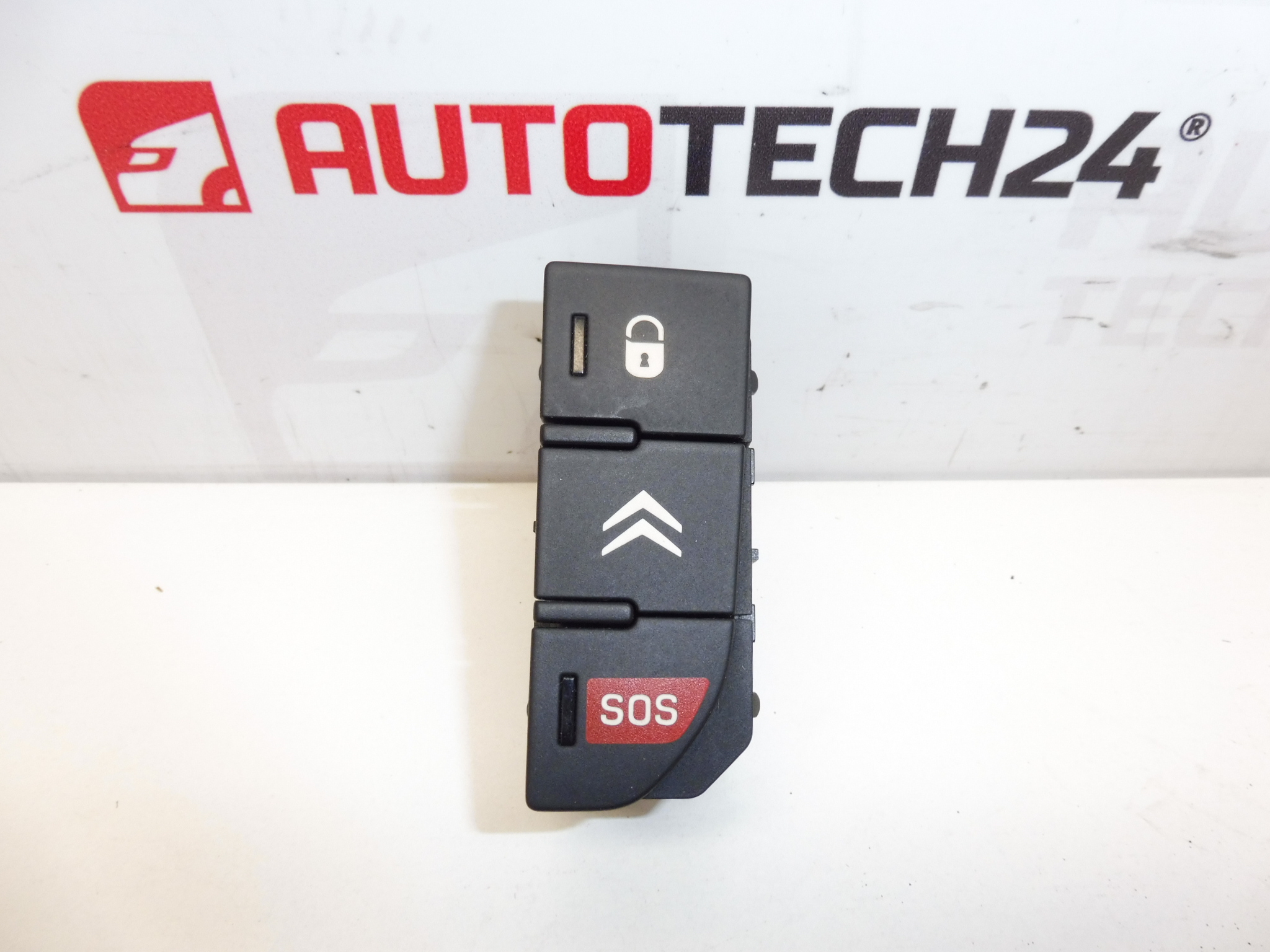 Centrallåskontakt og SOS Citroën C5 X7 96645838ZD 649045