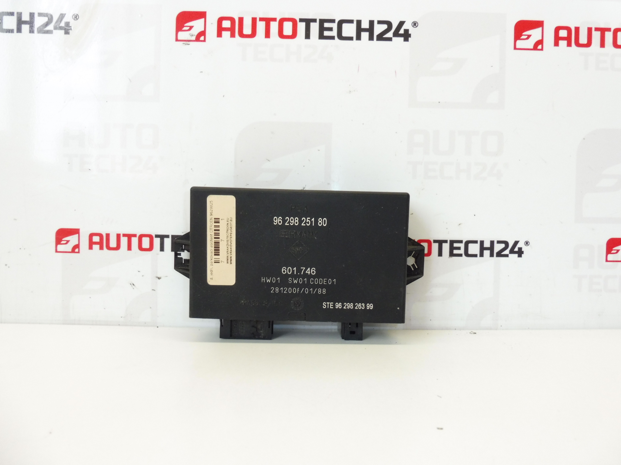 ECU parkeringsassistent Citroën 9629825180 601.746