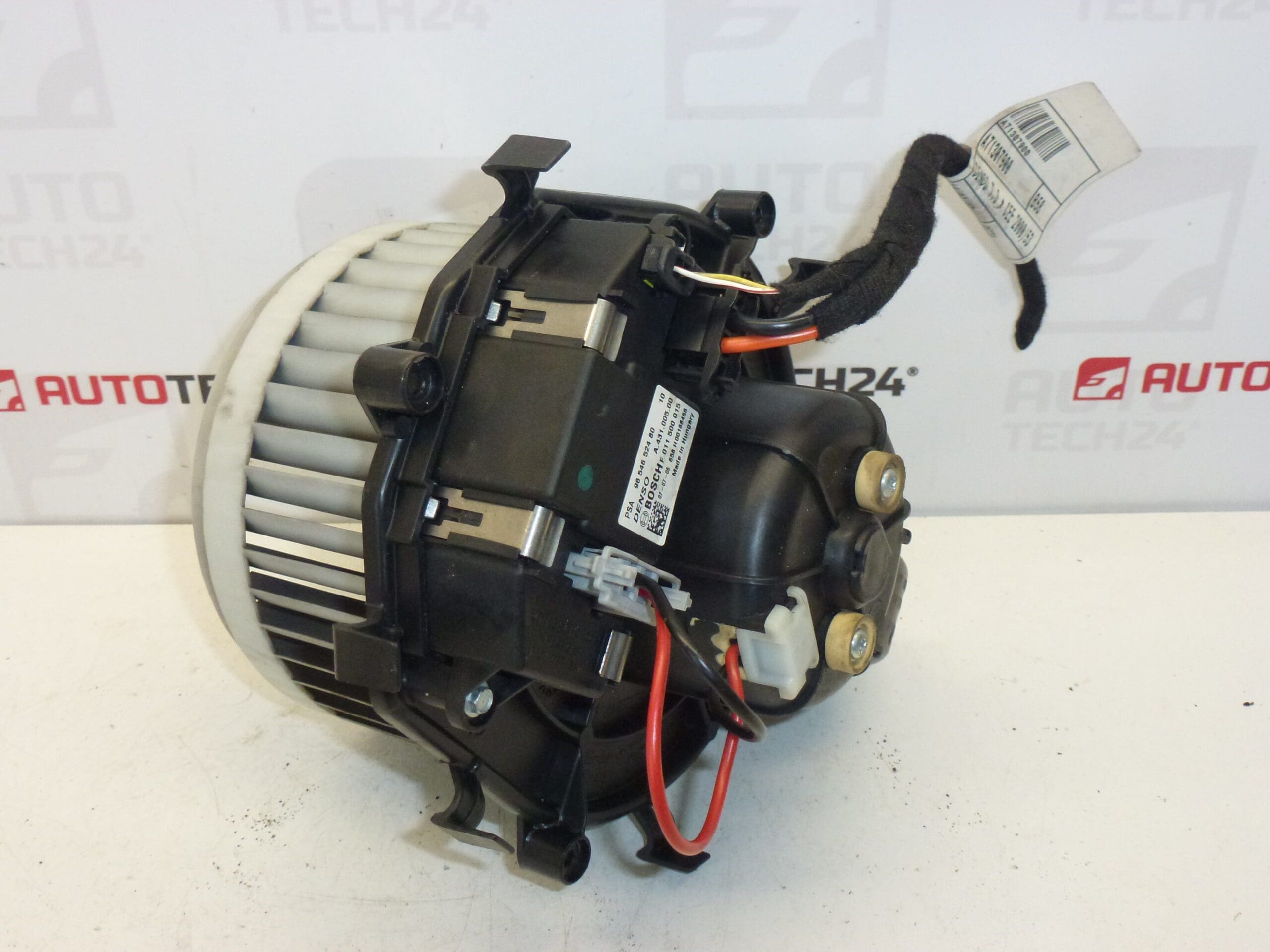 Varmeblæser med regulator Citroën Peugeot 9654652480