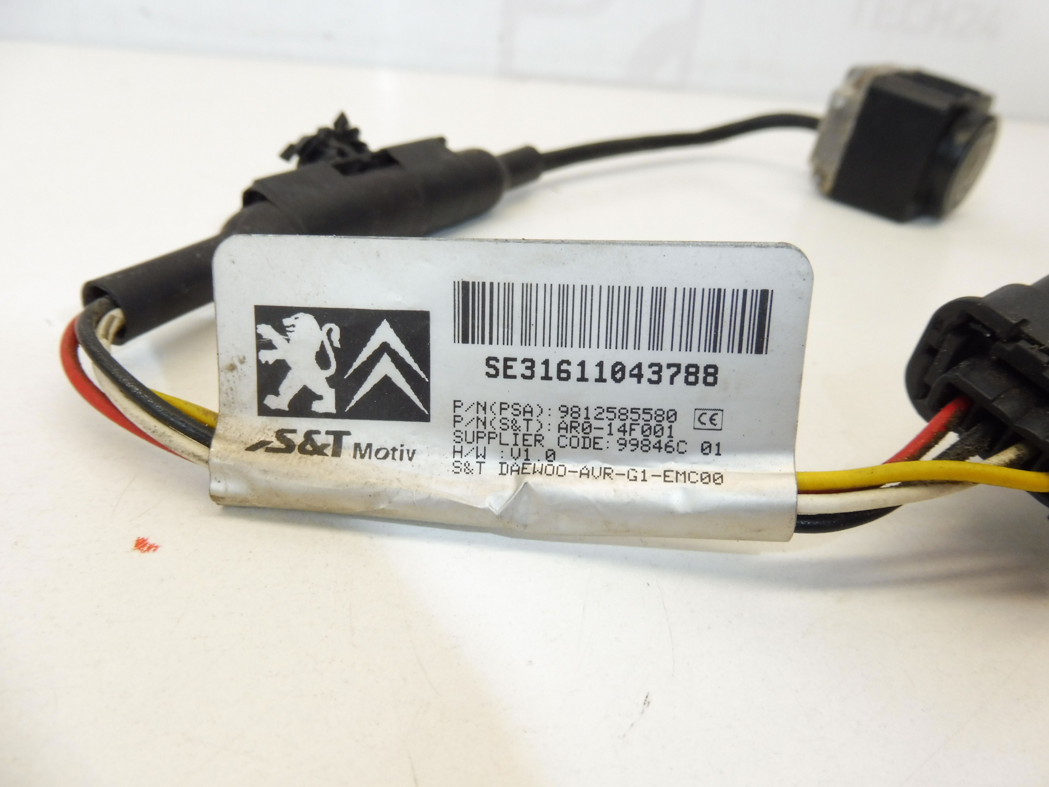 Parkeringskamera Citroen Peugeot 9812585580