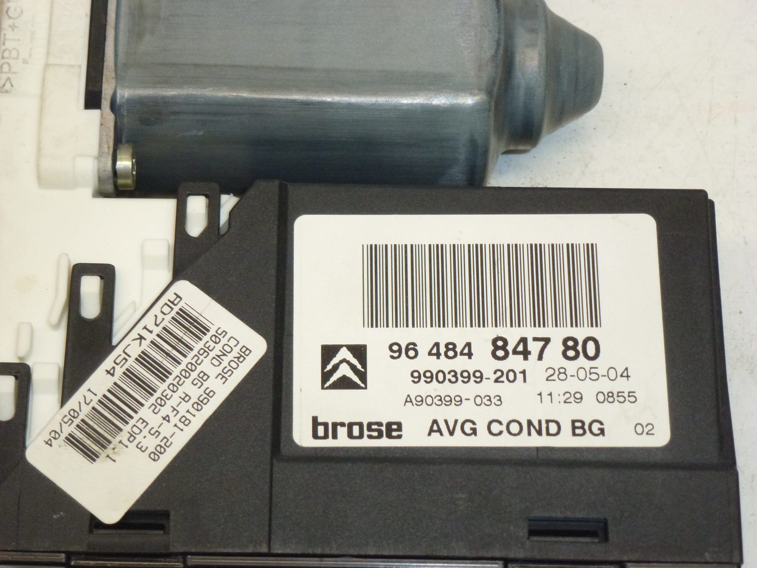 Citroën C5 Front Venstre Vindue Vindue Motor 9648484780 9221P3