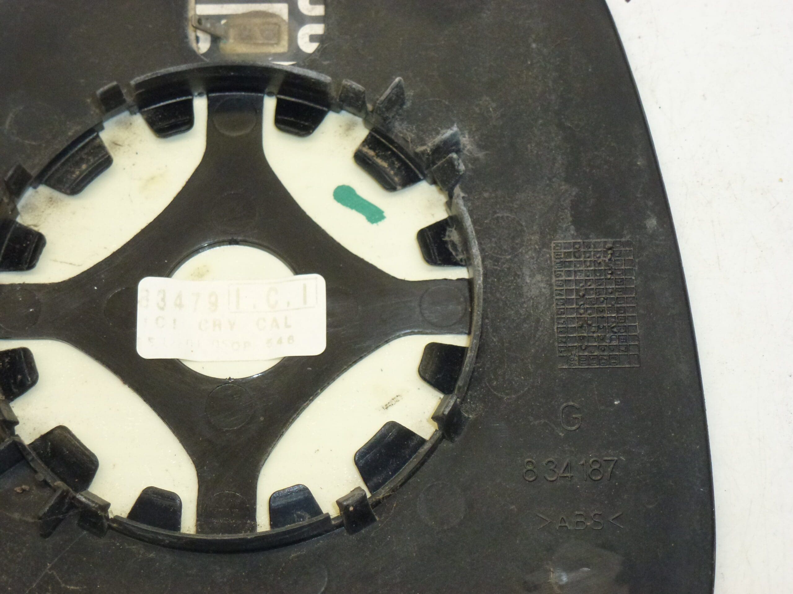 Venstre spejlglas Citroën Peugeot opvarmet 8151W3