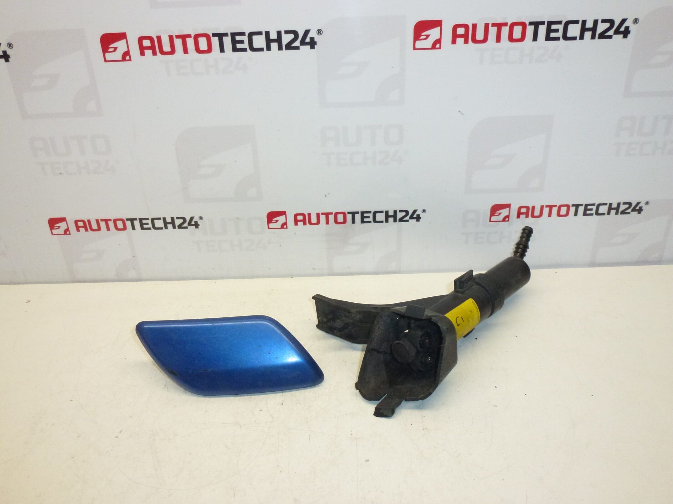 Højre forlygtesprinklermundstykke komplet Peugeot 407 6438L8 6438N0