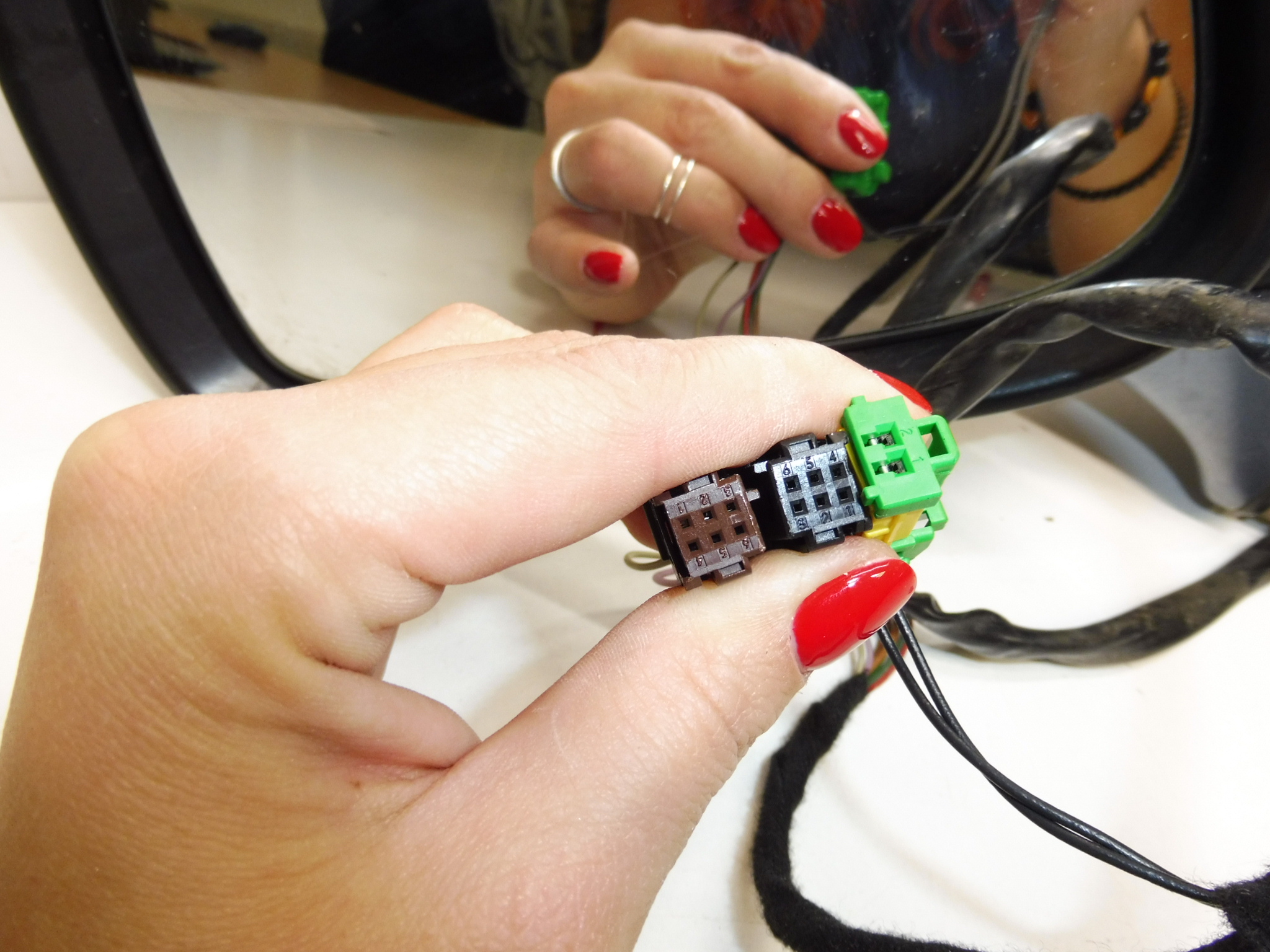 Bakspejl venstre gråt EZW Citroën C8 14009348ZW 8153FS