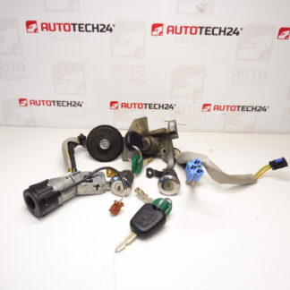 Sæt med 2 nøgler og låse Citroën Berlingo II 4162CF 4162CH