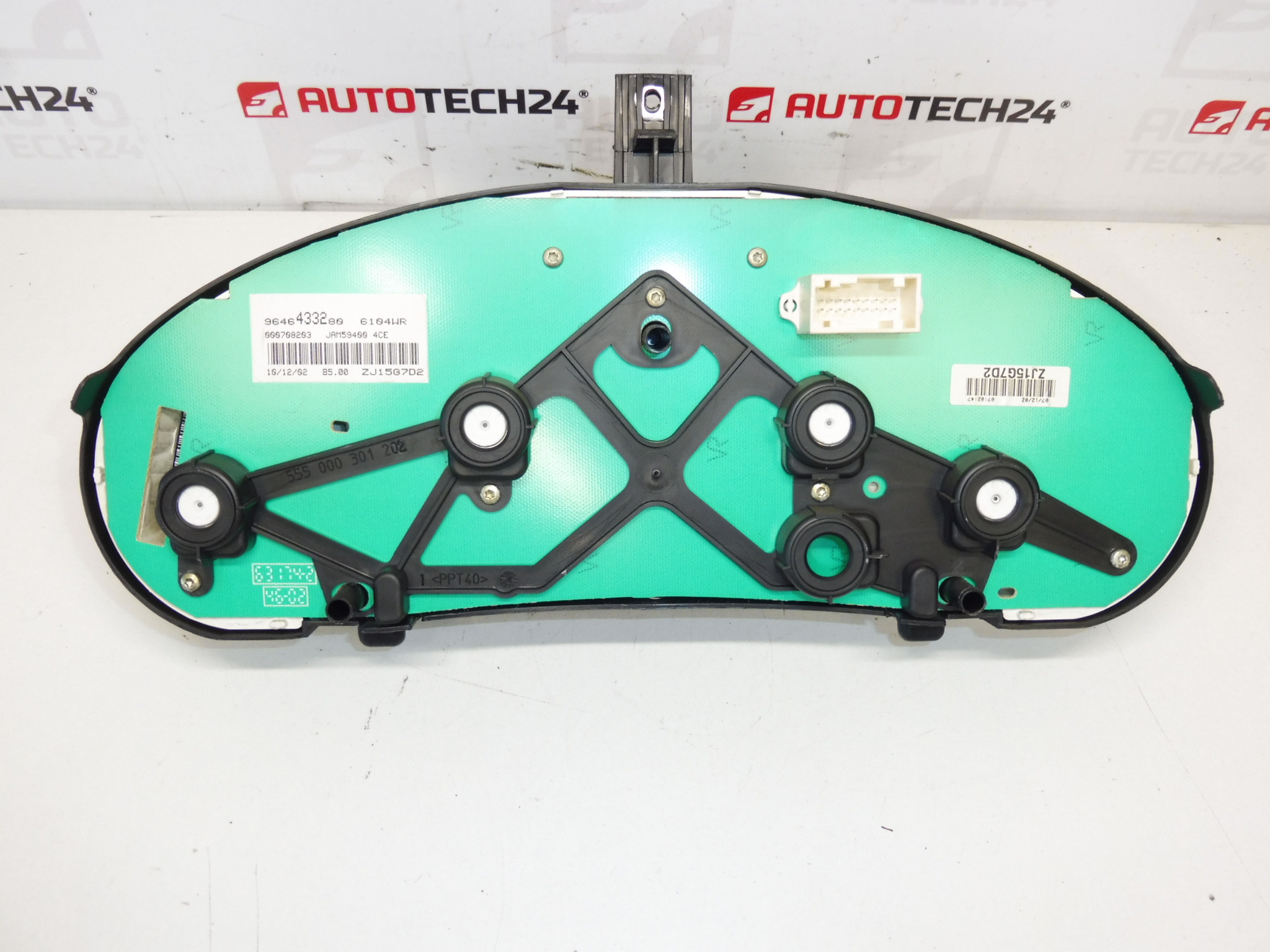 Speedometer fartpilot Citroën Peugeot 200000 km 9646433280 6105PY