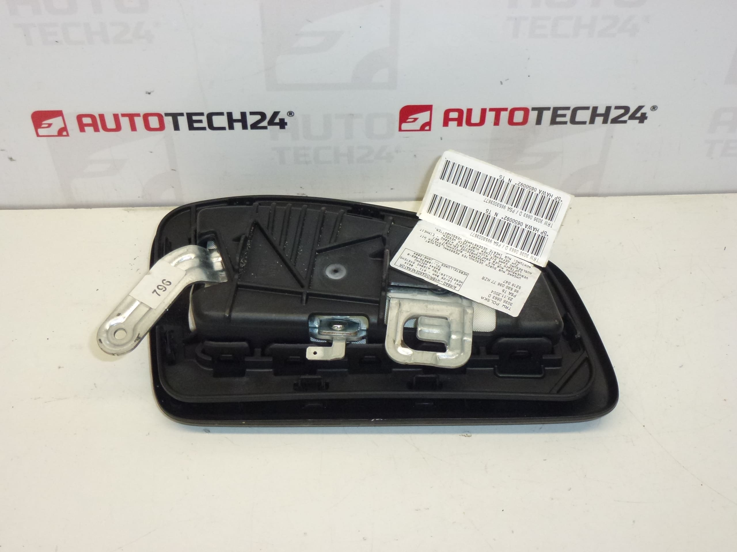 Sæde airbag højre Peugeot 307 9653003677 8216LQ