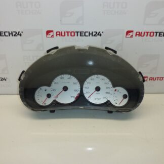 Speedometer alarmer Peugeot 206 kilometertal 136000 km 9648836680 6104VA