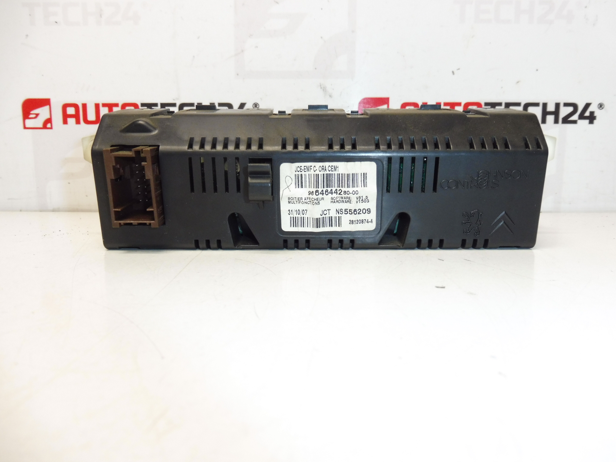 Peugeot 307 computer radio skærm 9664644280