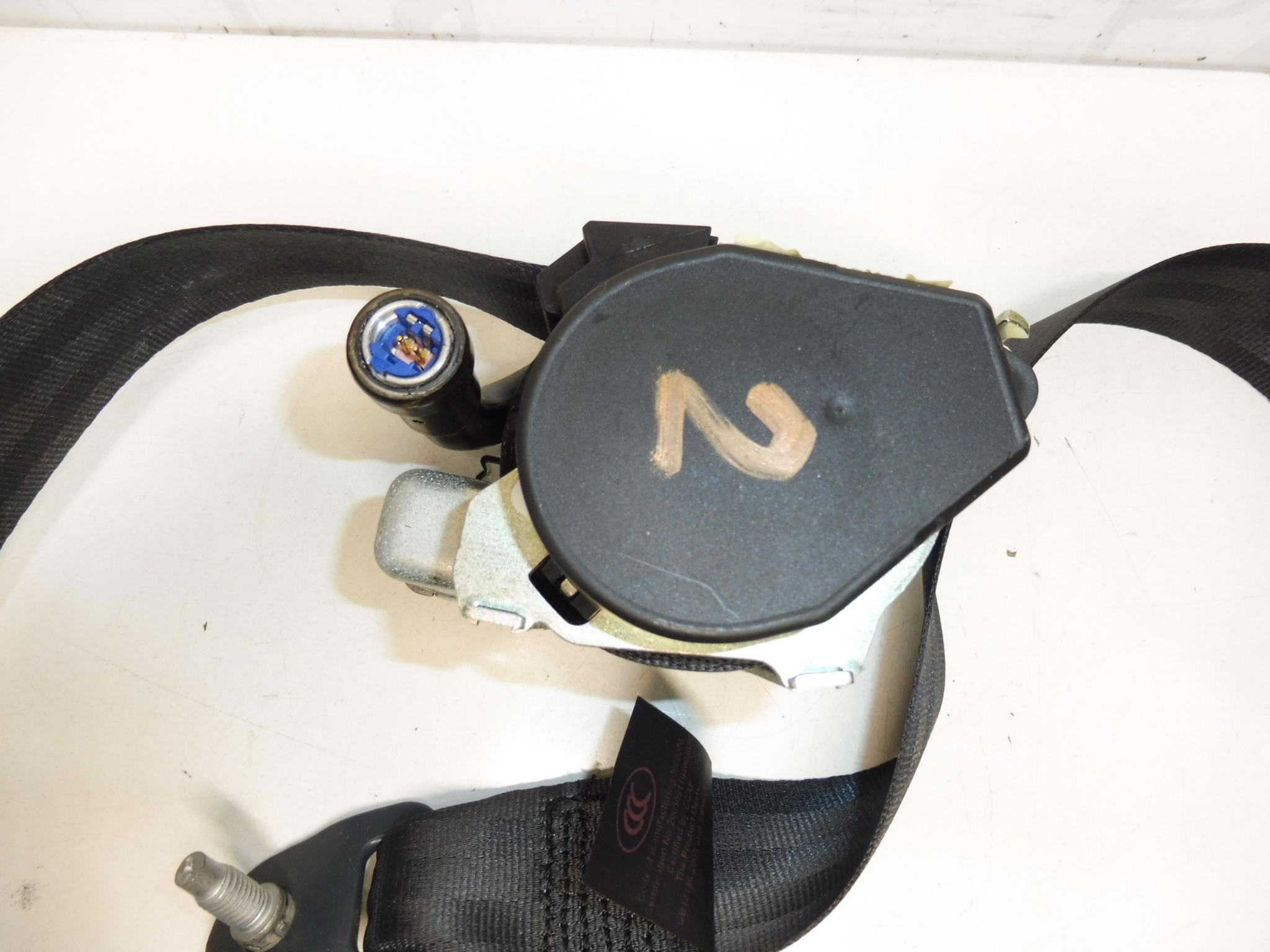 Højre pyro-sele sikkerhedssele Peugeot 207 96869044XX 8975JY