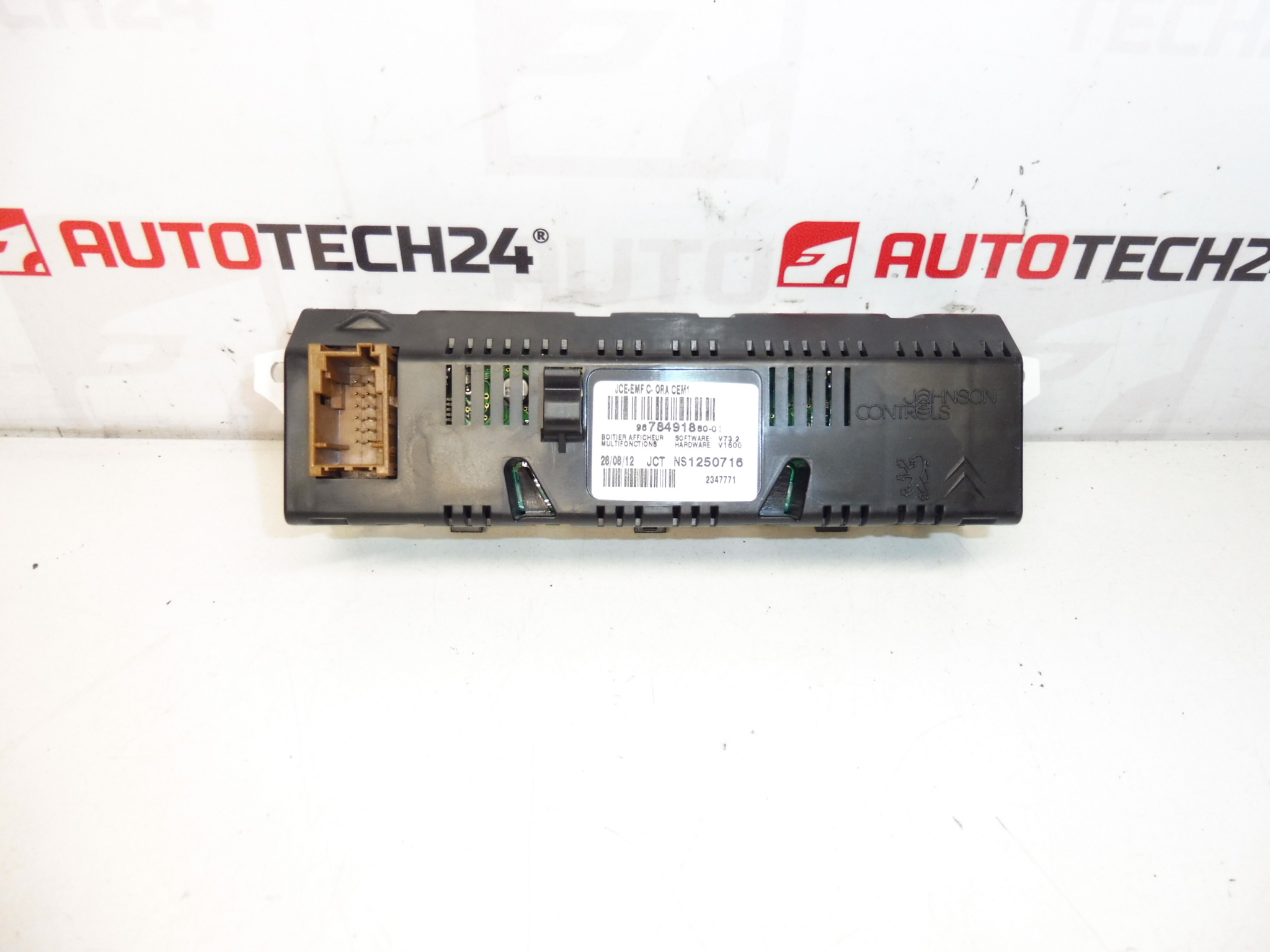 Citroën Peugeot computerradio display 9678491880 9821851780