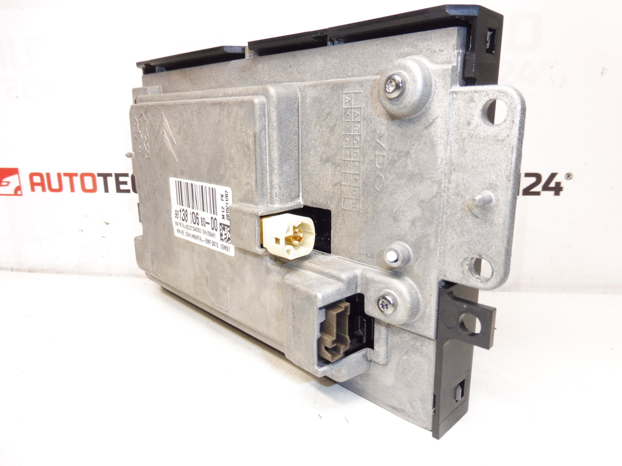 Citroen C4 II computerradioskærm 9813810680