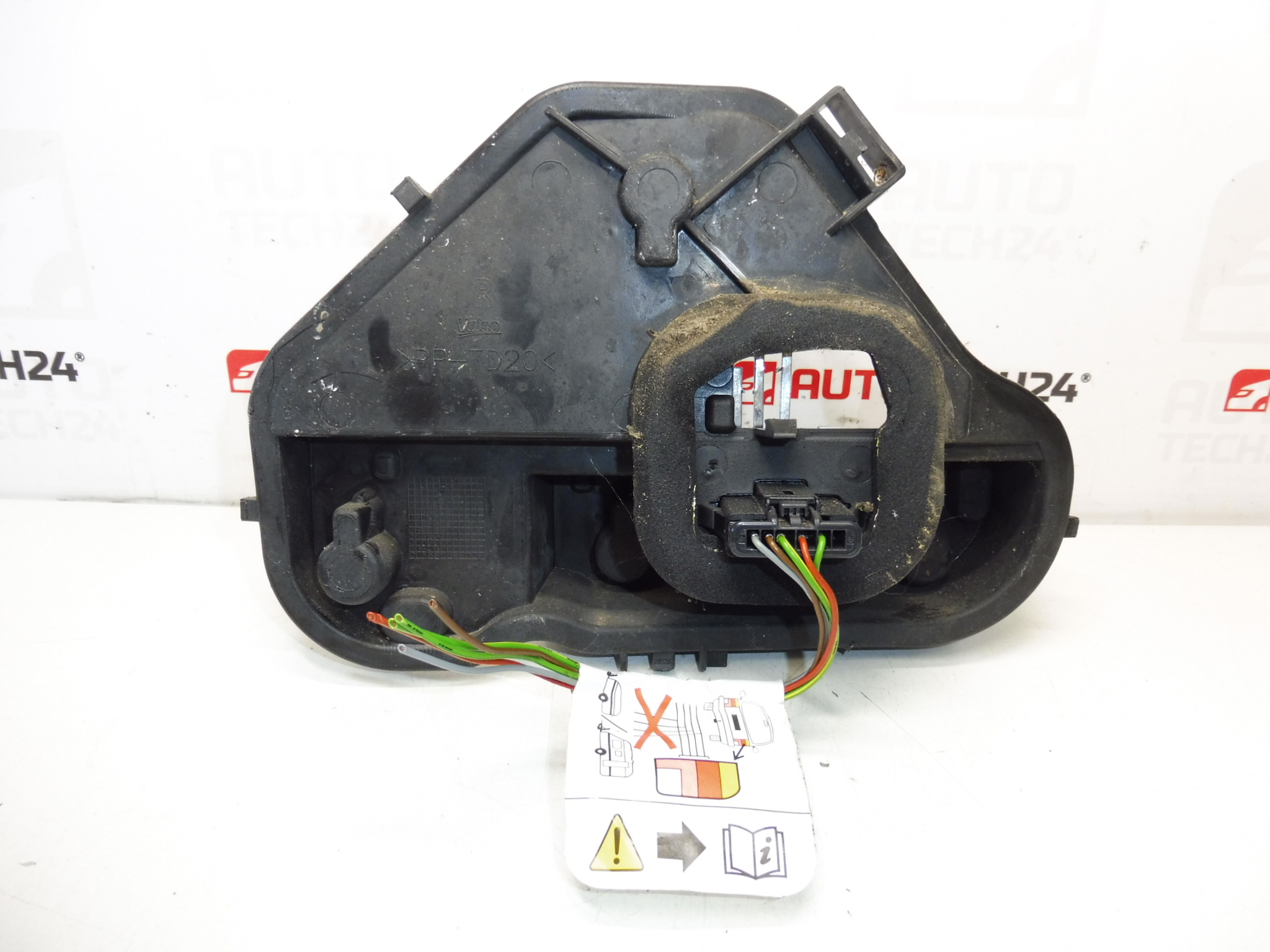 Fest med hængslet bageste højre lamper Citroën C3 III 9812257480