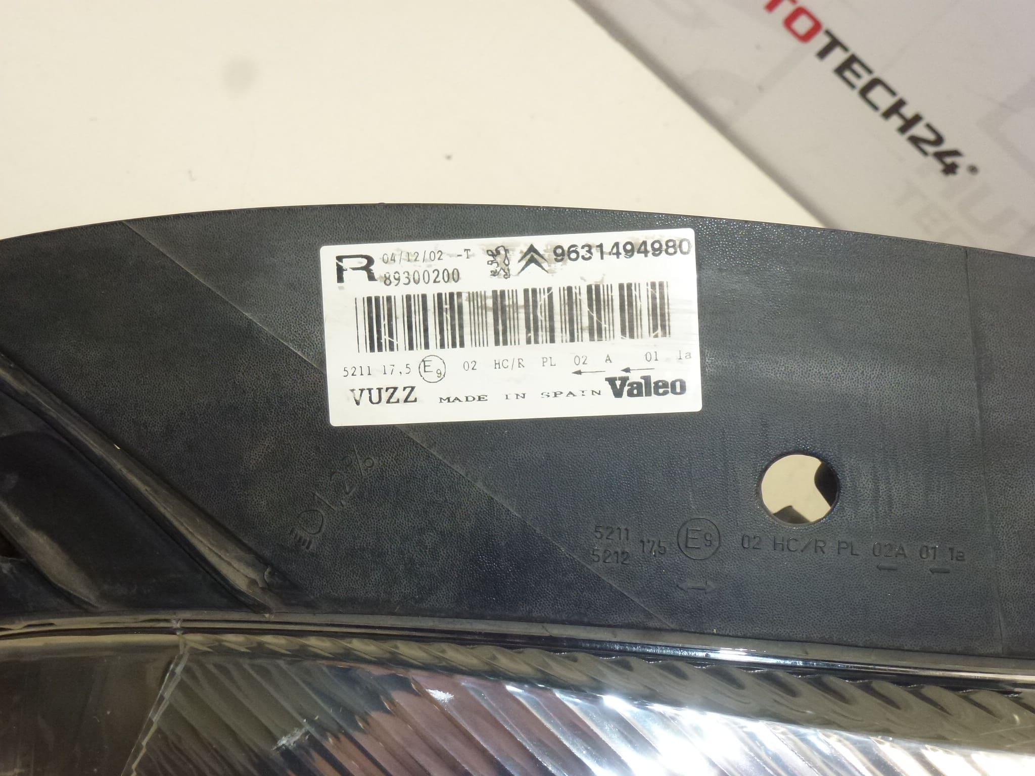 Let Citroën Xsara Picasso højre -04 9631494980 6205W0