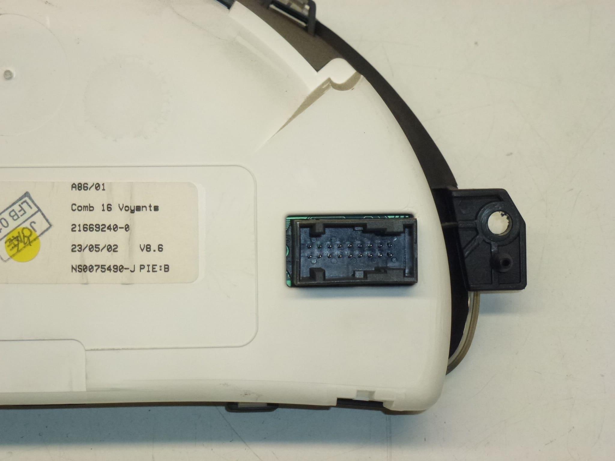 Speedometer Sage Citroën C2 C3 kilometertal 161000km 9645994280
