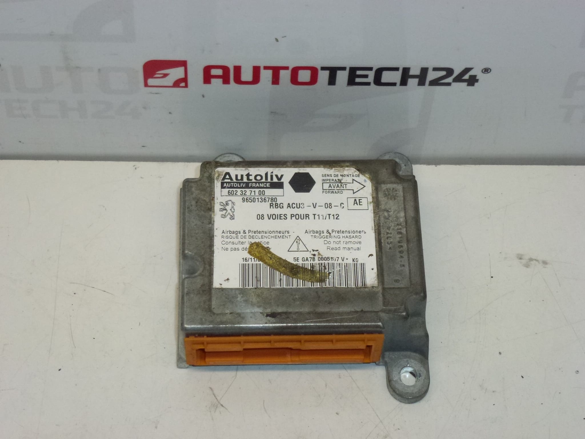 Peugeot 206 Airbag enhed 9650136780 6545GP