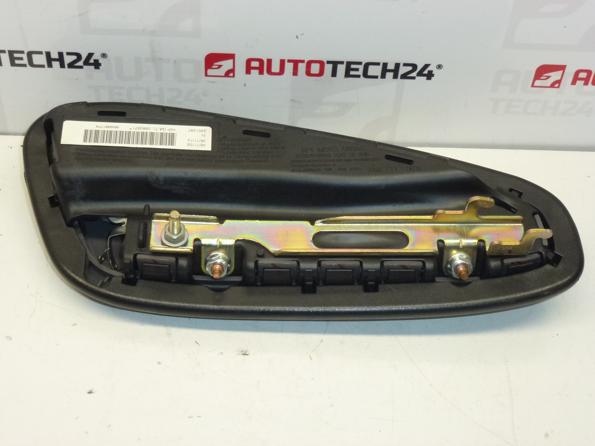 Sæde passagerairbag Peugeot 206 96498617YK 94597648YK 8216P1