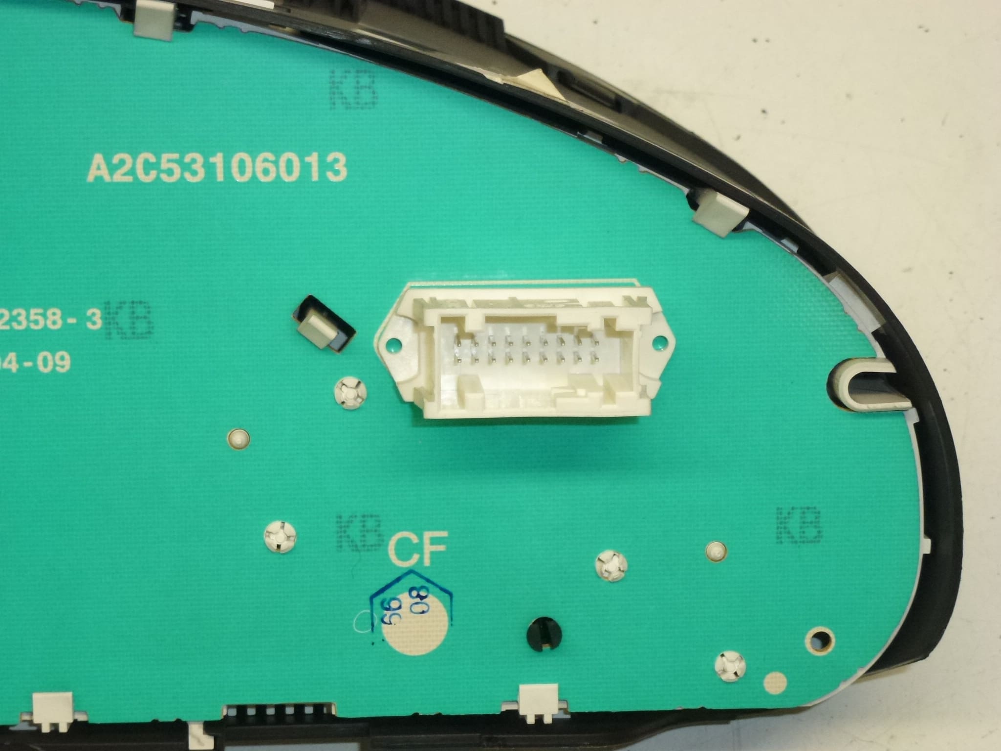 Speedometer Peugeot 407 kilometertal 280000 km 9664690380 610395