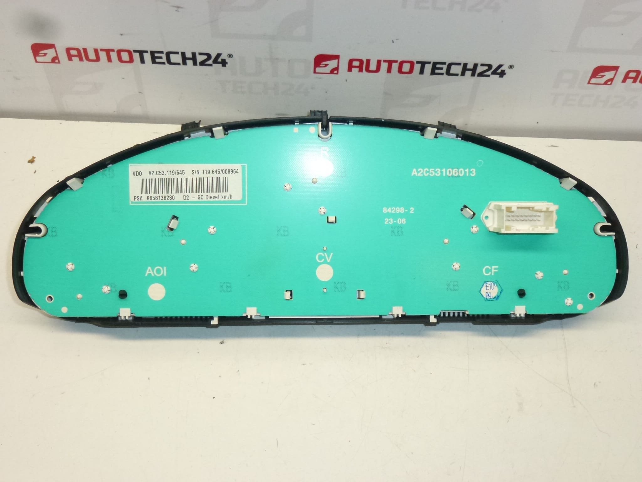 Speedometer Peugeot 407 188 tusind km 9658138280