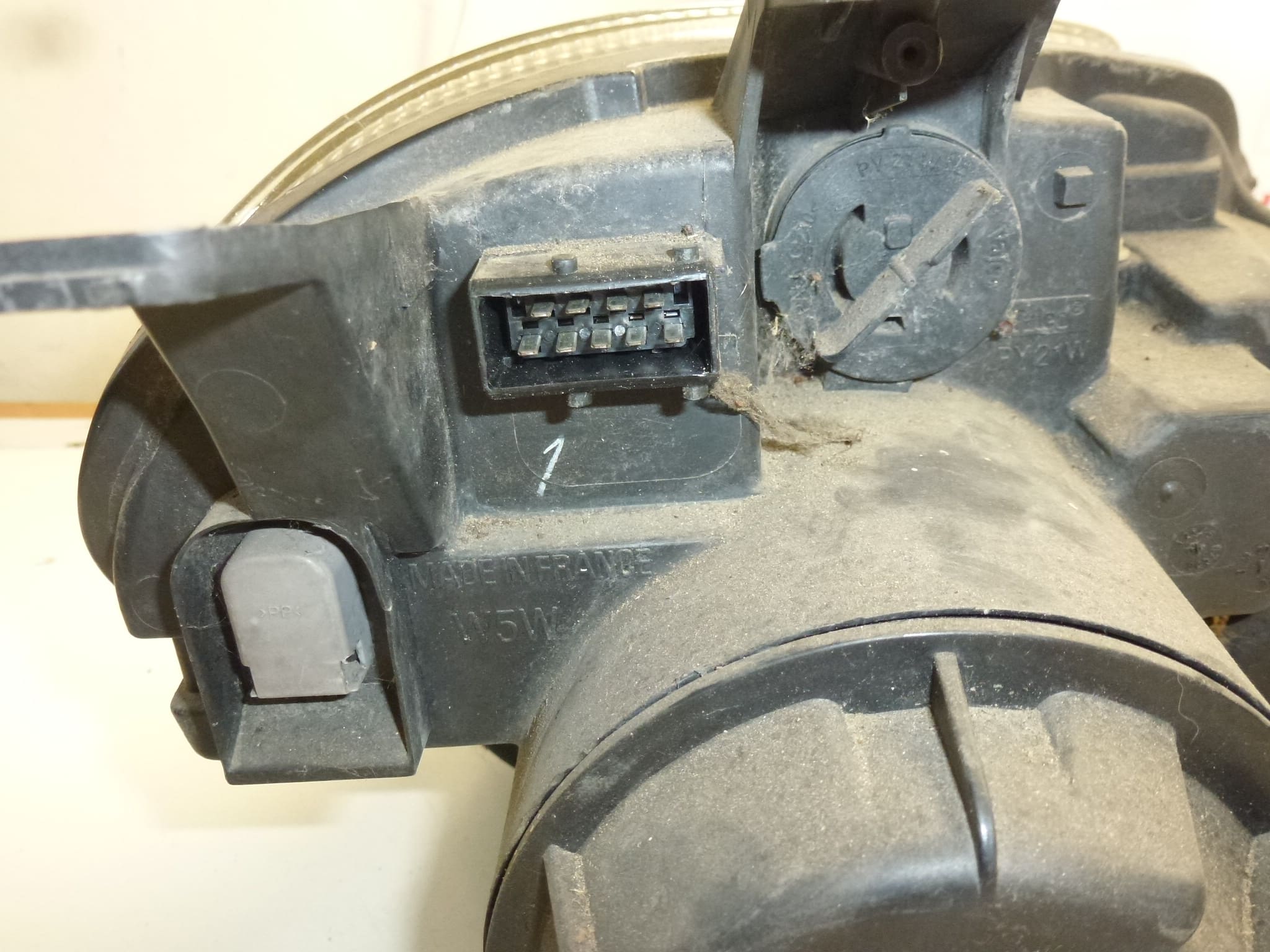 Venstre forlygte lygte Citroën C8 89007043 620815