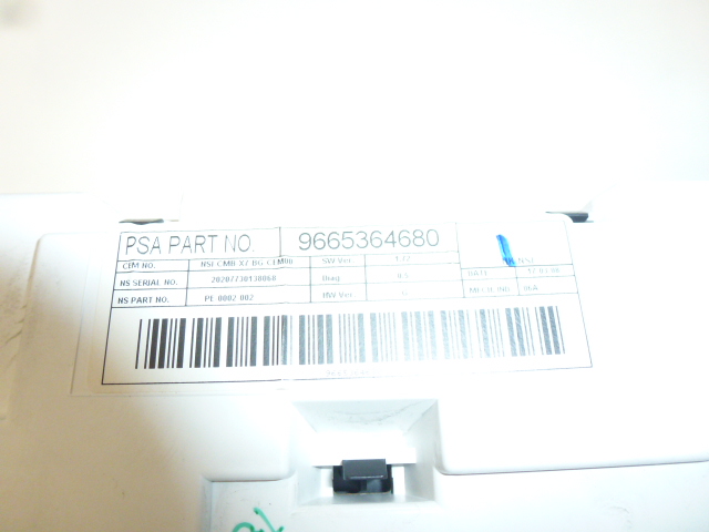 Speedometer Citroën C5 X7 kilometertal 178000 km 9665364680 610354