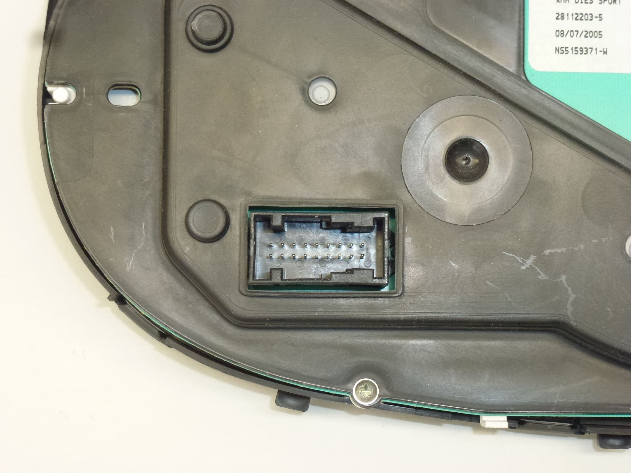 Speedometer Peugeot 307 II kilometertal 186000 km 9655925880 6106R8 6103K5