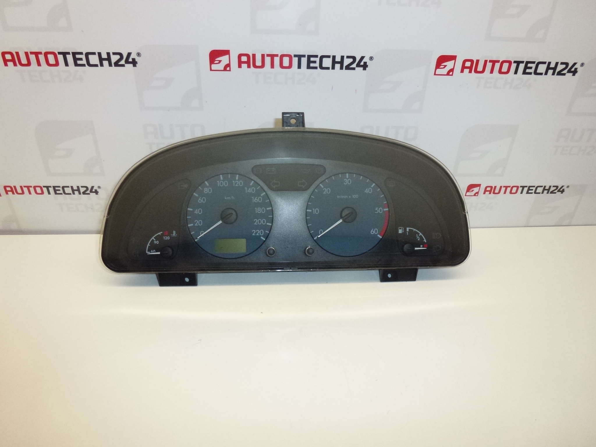Speedometer med alarmer 212 tusind km Citroën Xsara Sagem 9645744580 6104SJ
