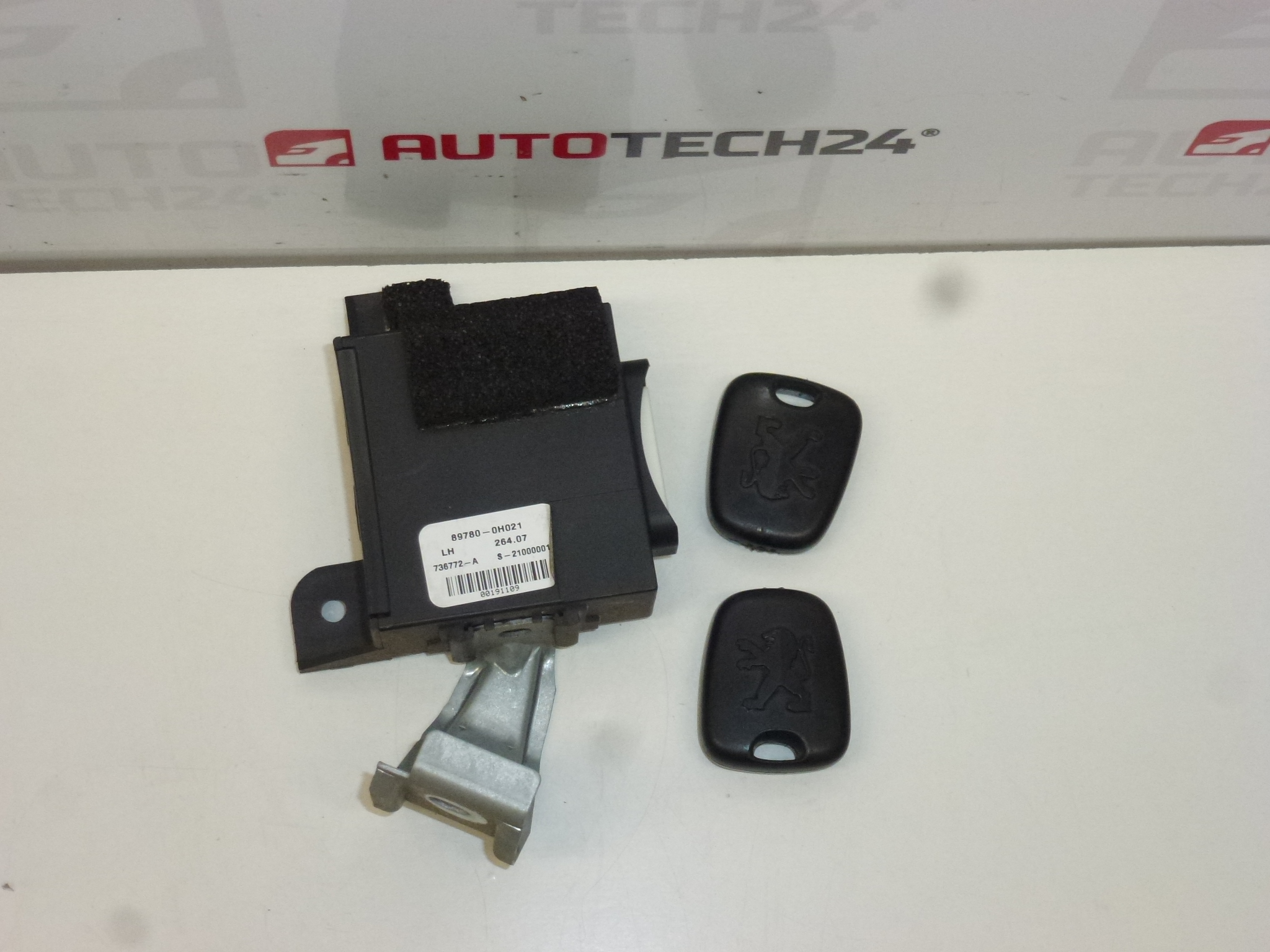 Immo Dual Chip Kit til Citroën C1 Peugeot 107 89780-0H021 6545PR