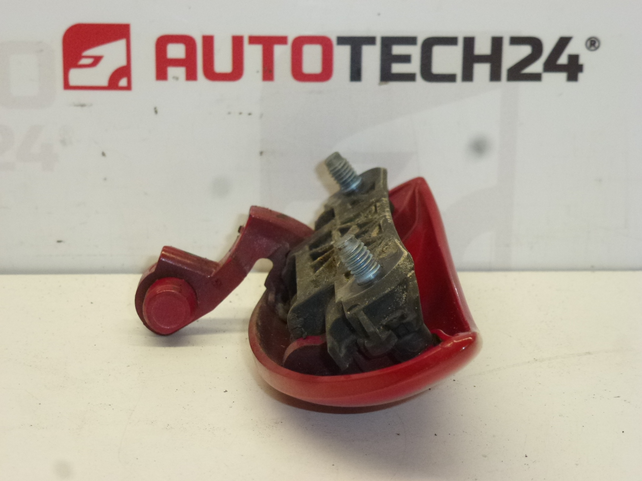 Højre bagdørhåndtag Citroën C1 Peugeot 107 rød 9101AN