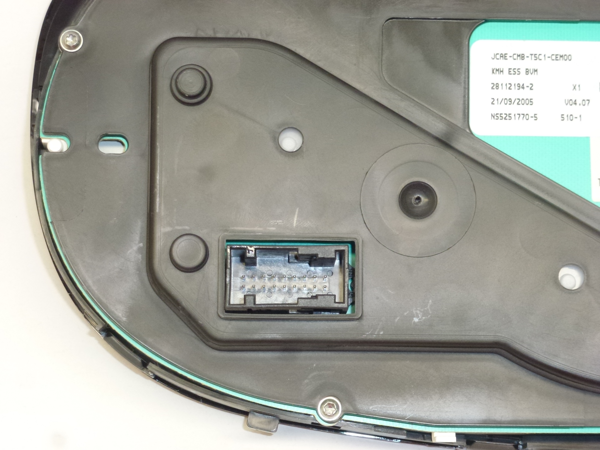 Speedometer Peugeot 307 II kilometertal 215000 km 9654485080 6106N0