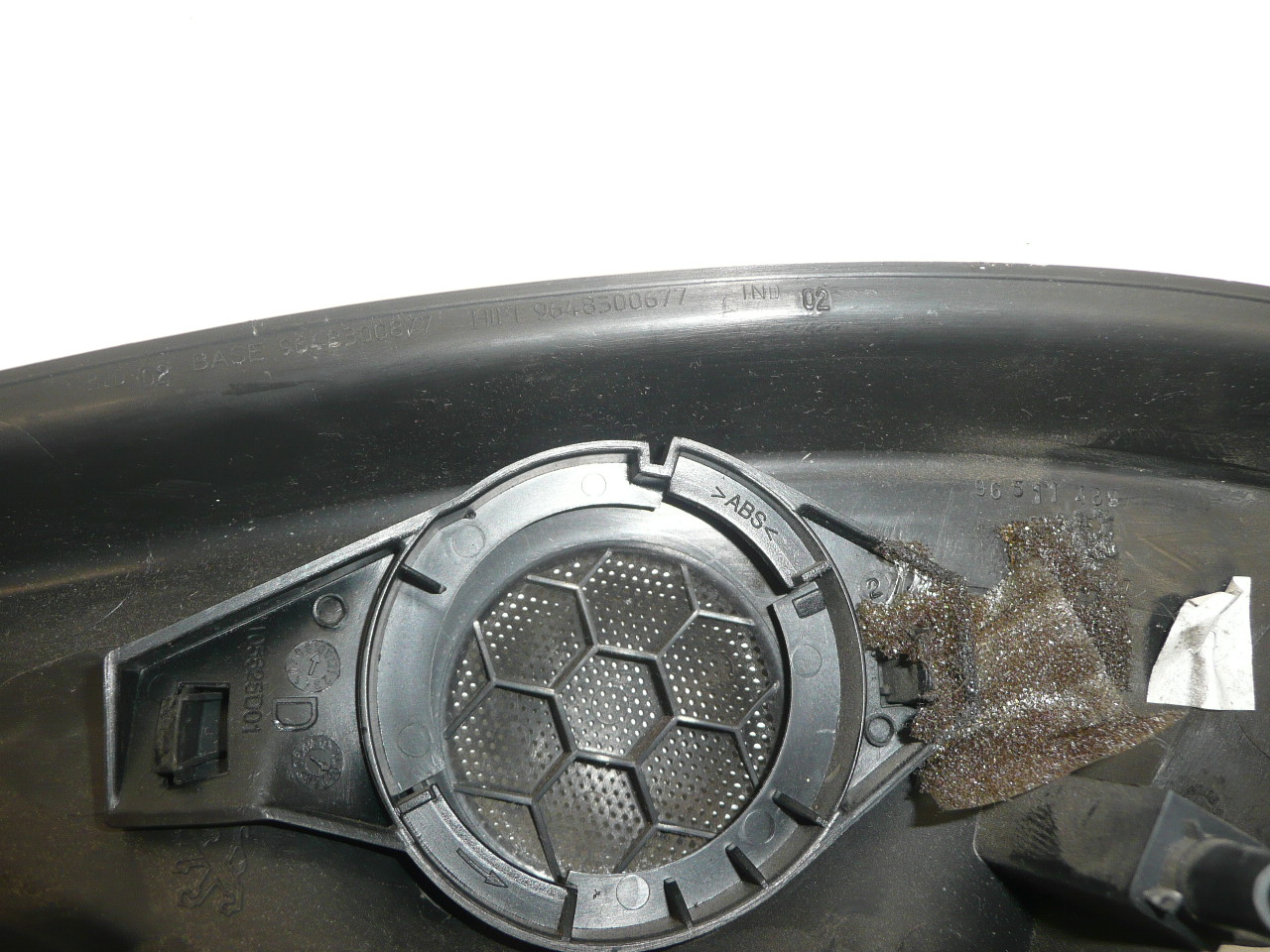 Bakspejlsdæksel Peugeot 206 96511489 9648300877 9015X6