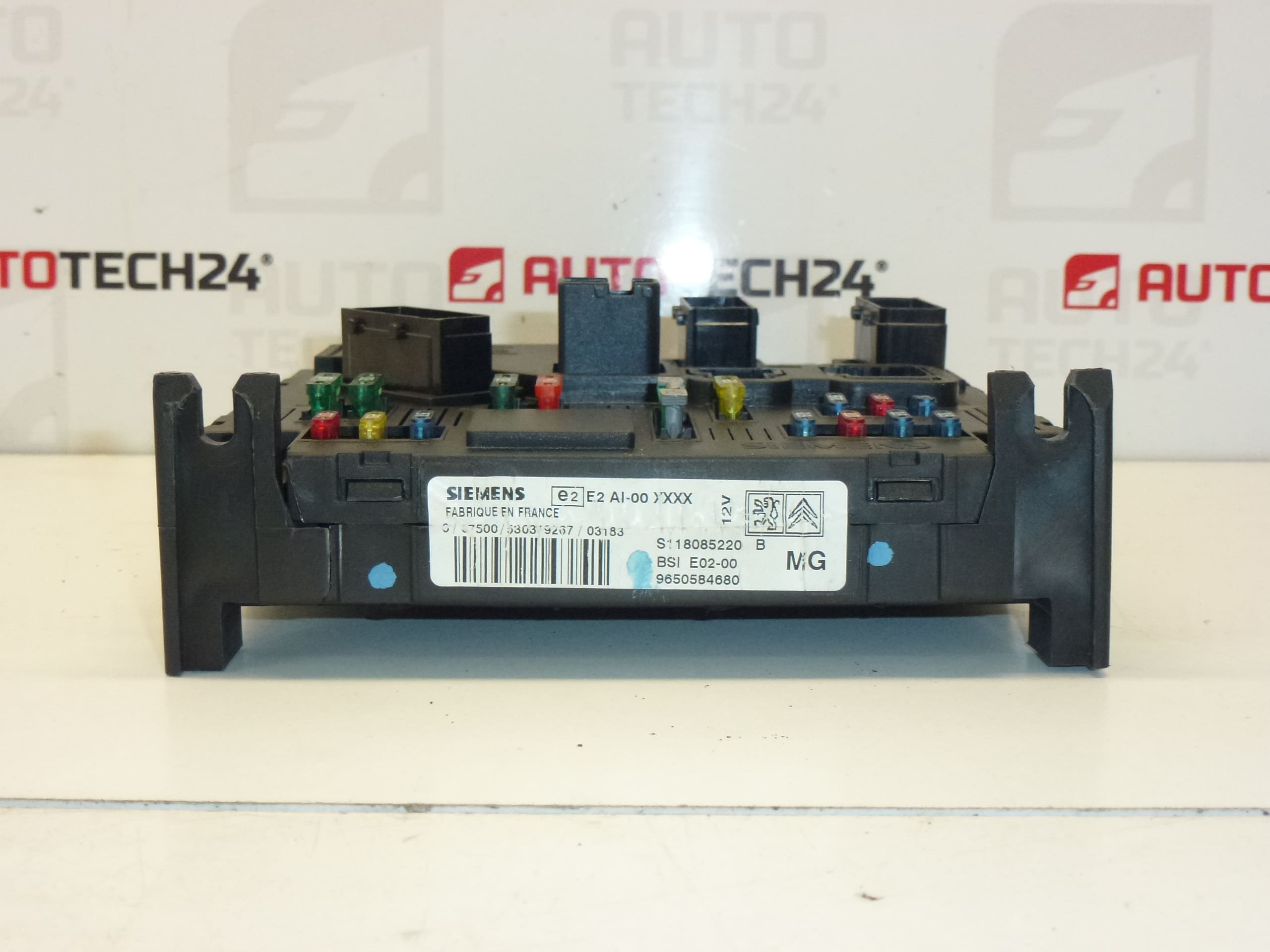 BSI E02-00 Siemens Peugeot 206 9650584680 - Billede 2