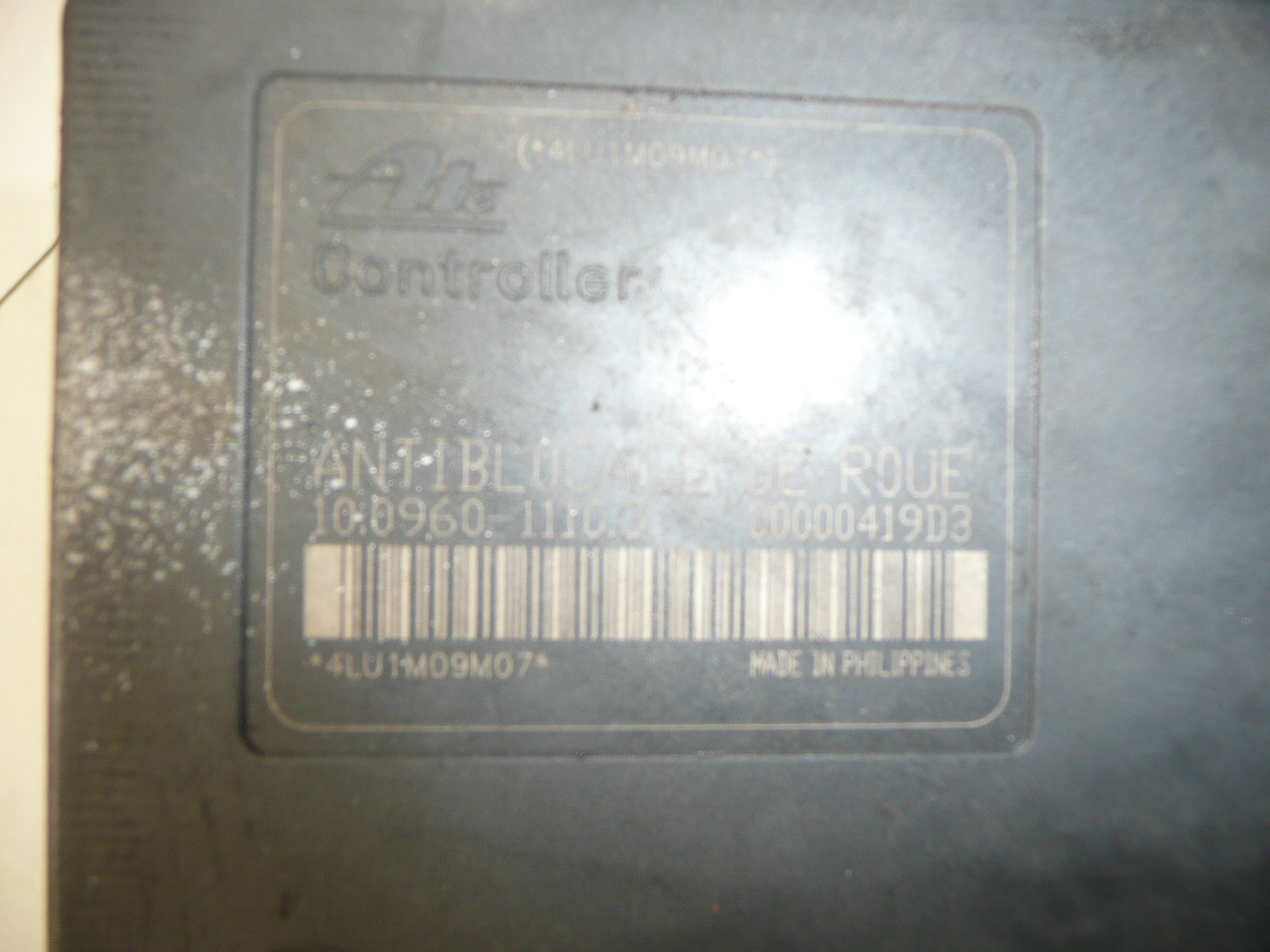 ABS pumpe ATE Citroën C5 I 9641767380