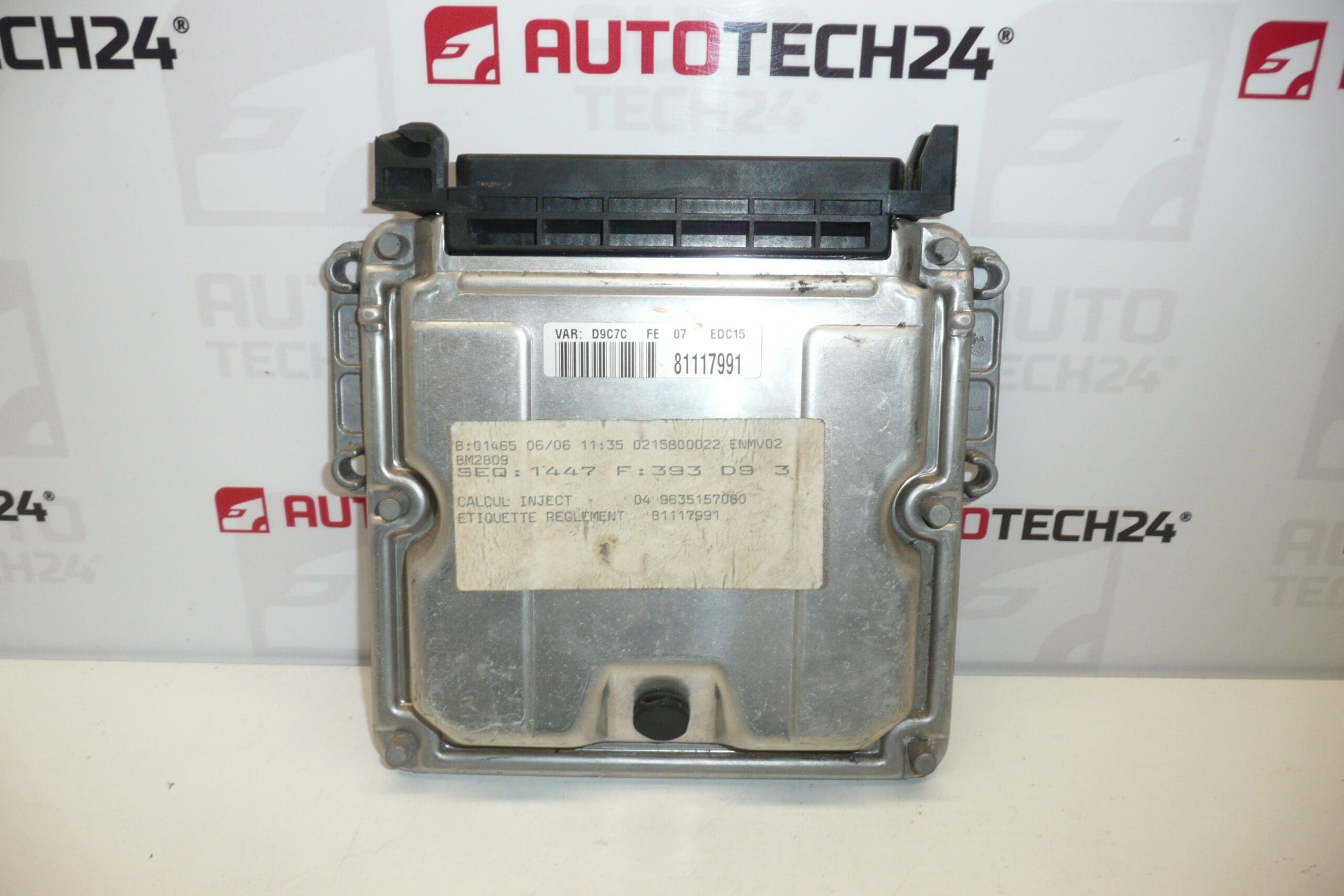 ECU Bosch EDC15C2 0281010248 2.0 HDI 9635157080 1929ZJ - Billede 2